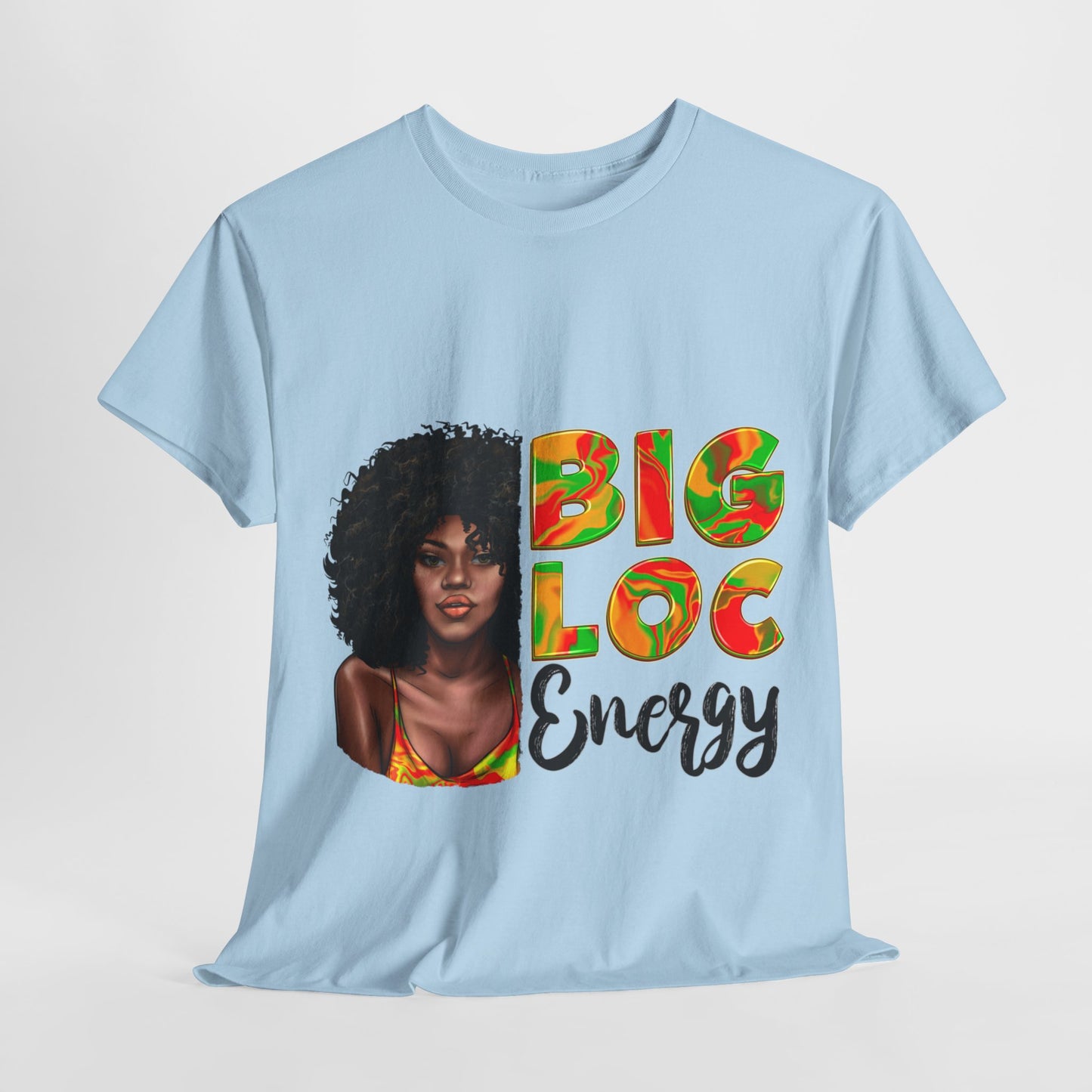 Big Loc Energy Unisex Heavy Cotton Tee