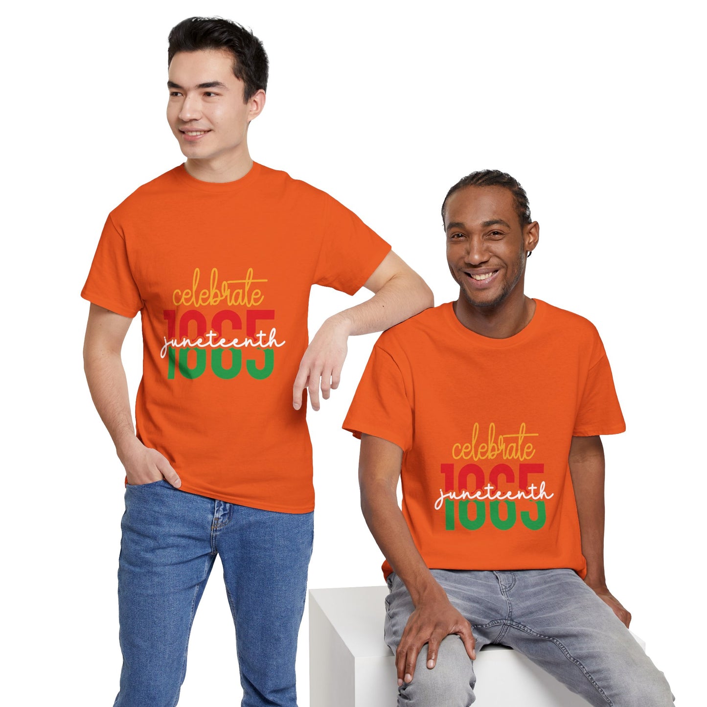 Celebrate Juneteenth Unisex Heavy Cotton Tee