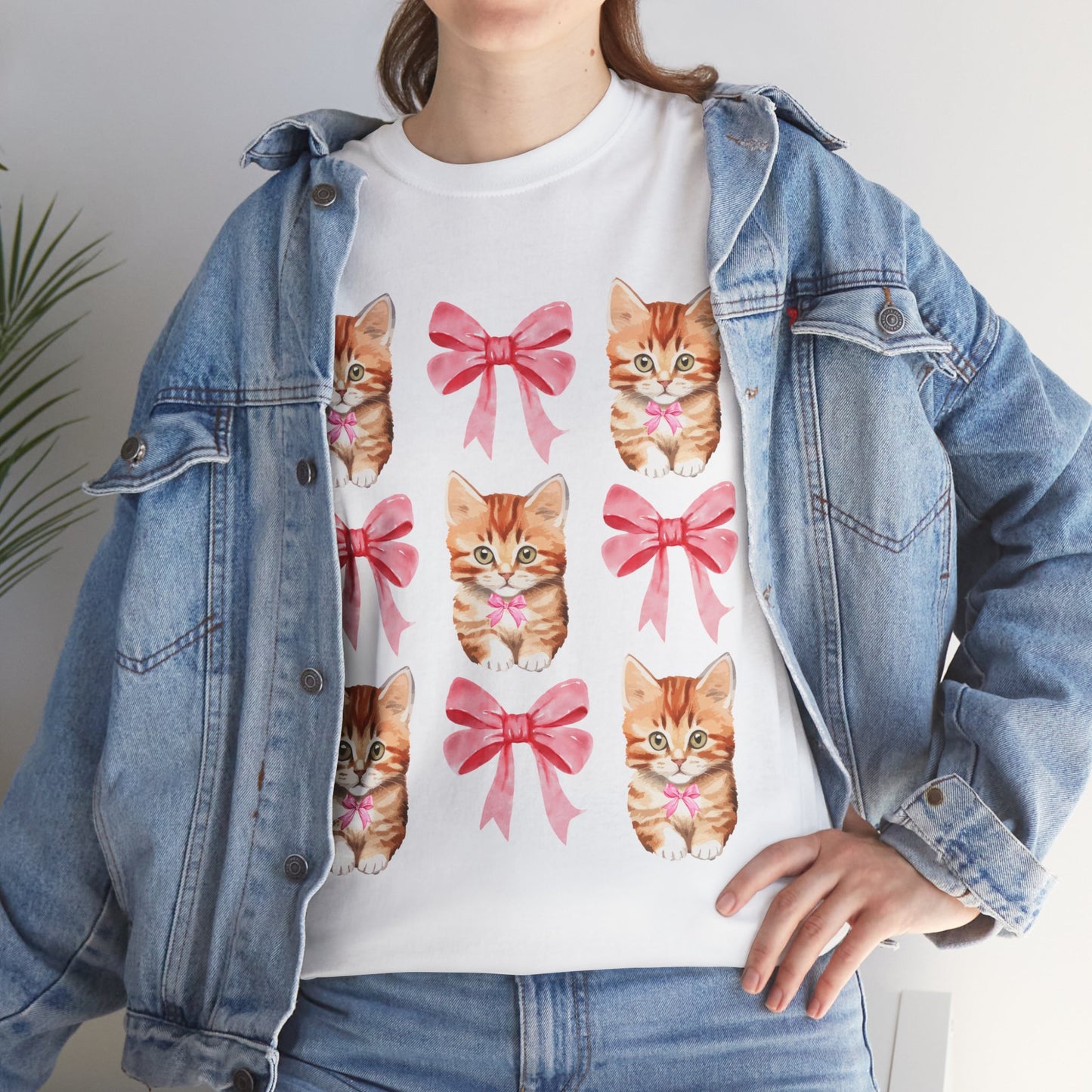 Cat Coquette Unisex Heavy Cotton Tee