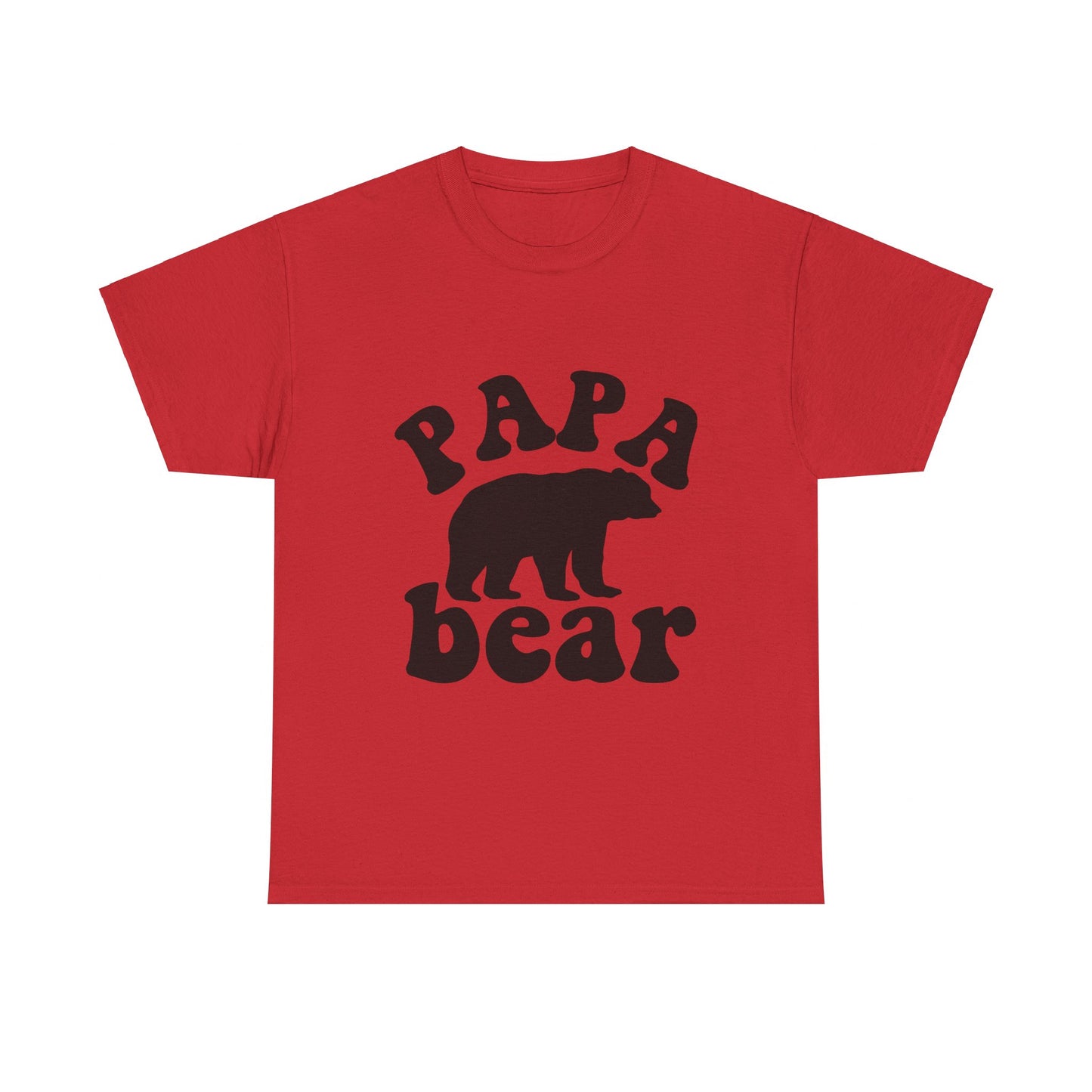 Papa Bear Unisex Heavy Cotton Tee