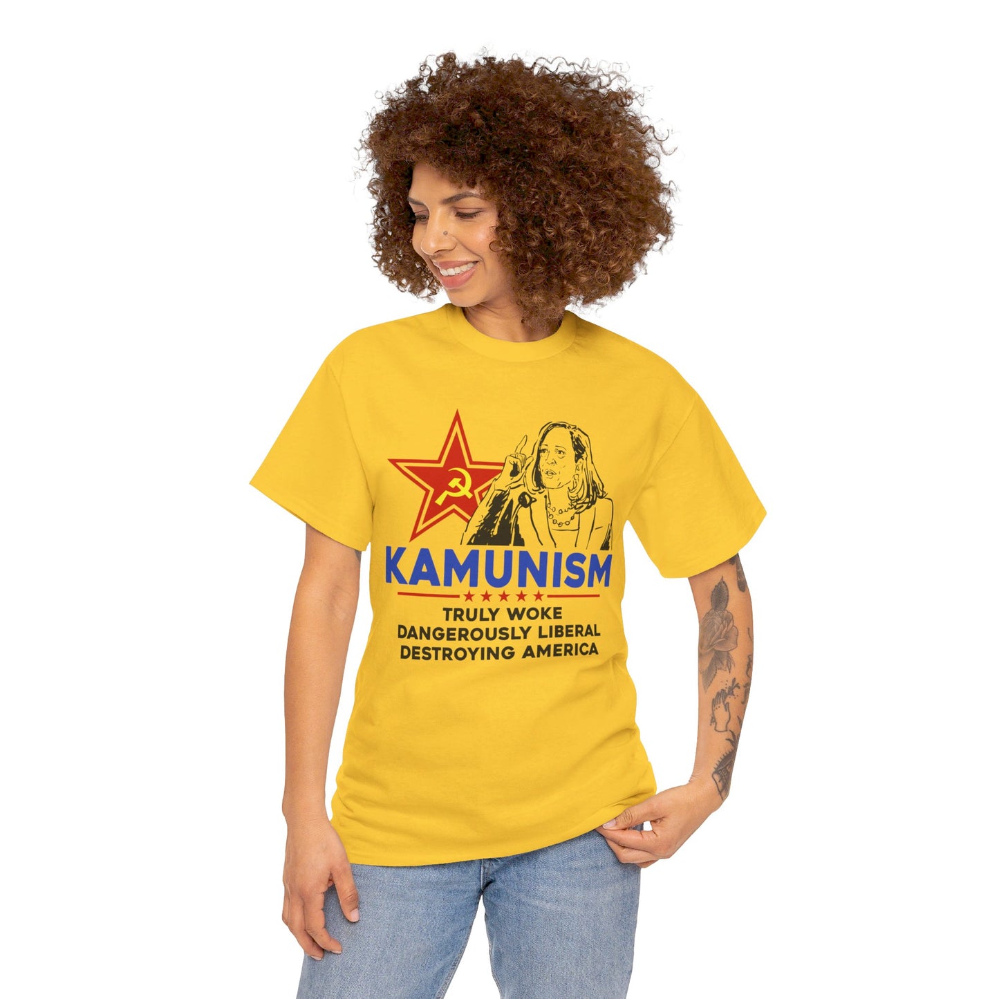 Kamunism2 Unisex Heavy Cotton Tee