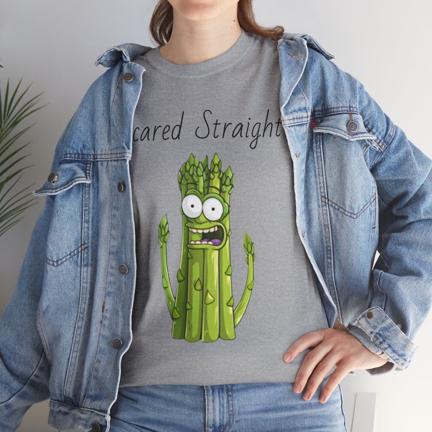 Scared Straight Unisex Heavy Cotton Tee