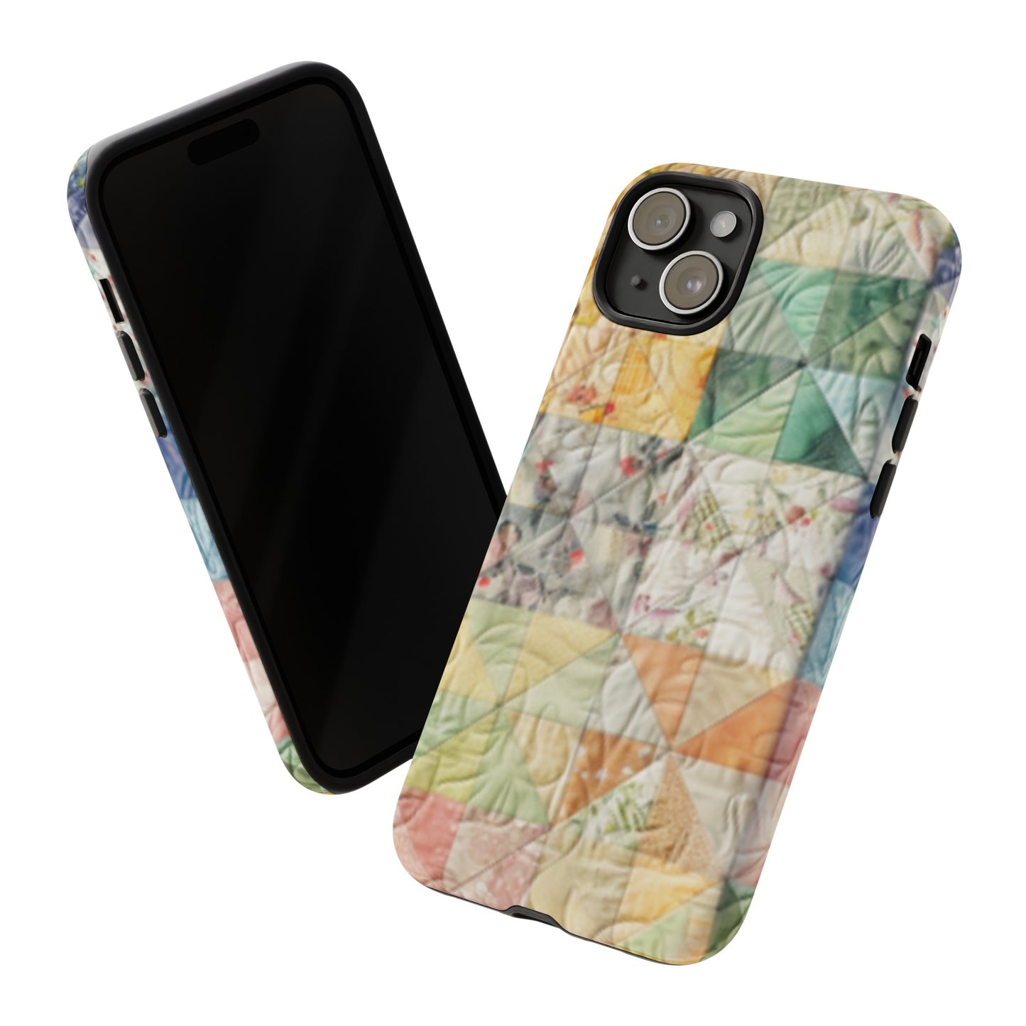 Pastel Quilt Tough Cases