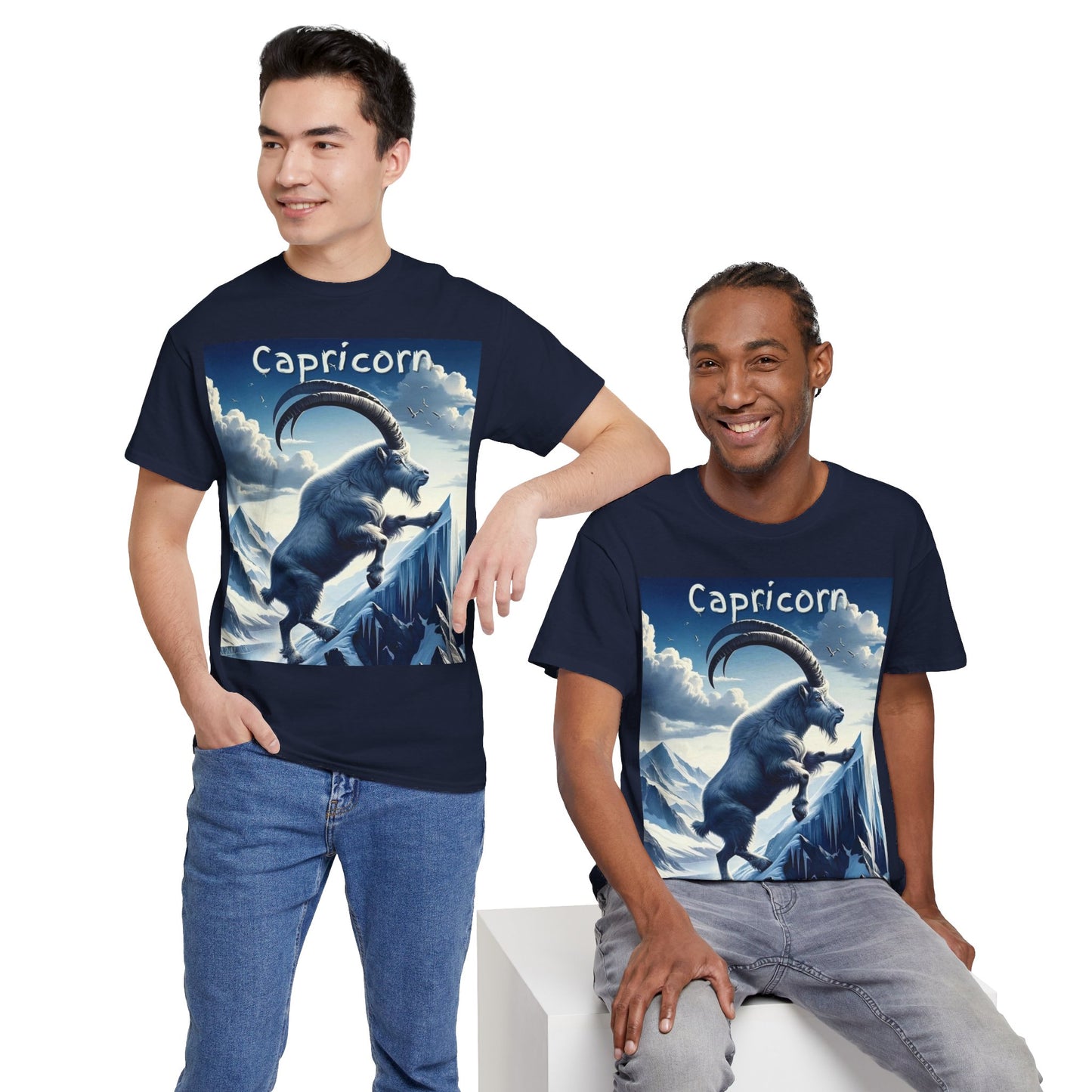 Capricorn Unisex Heavy Cotton Tee