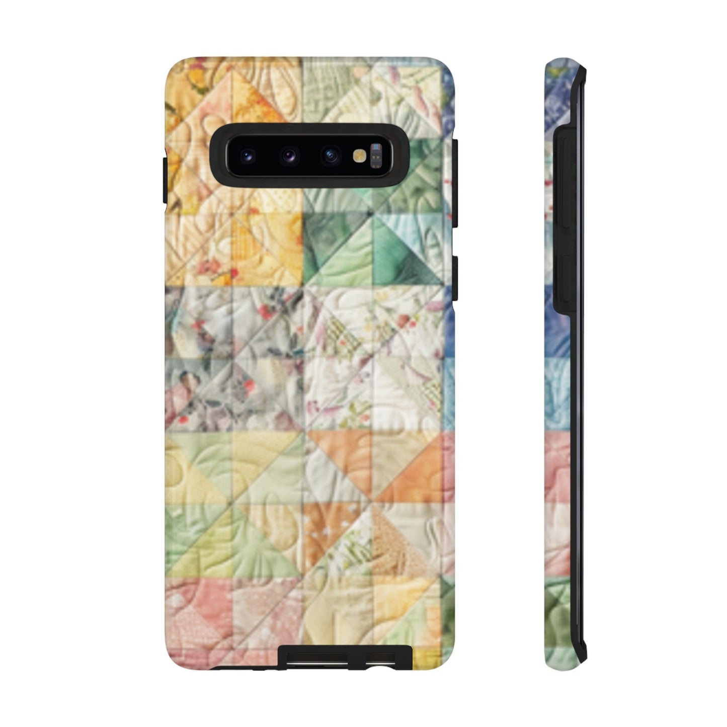 Pastel Quilt Tough Cases