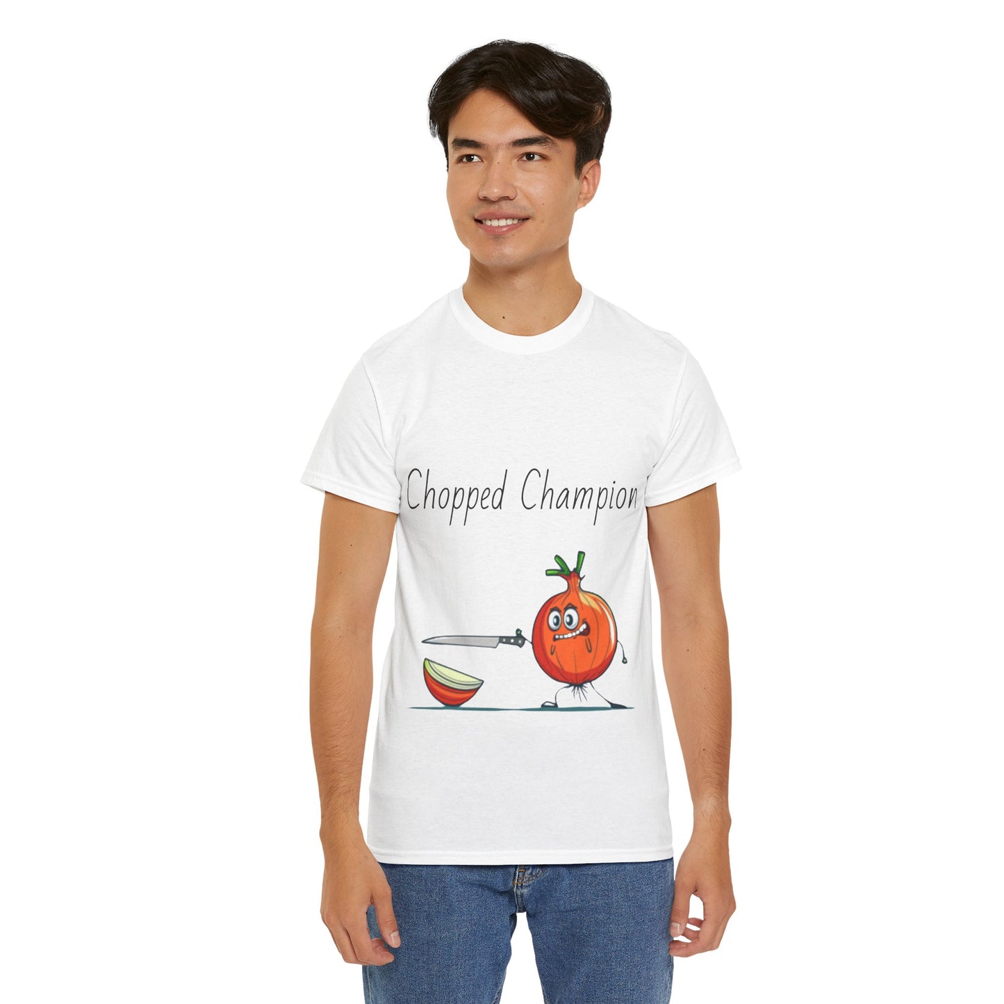 Chopped Champion Unisex Heavy Cotton Tee