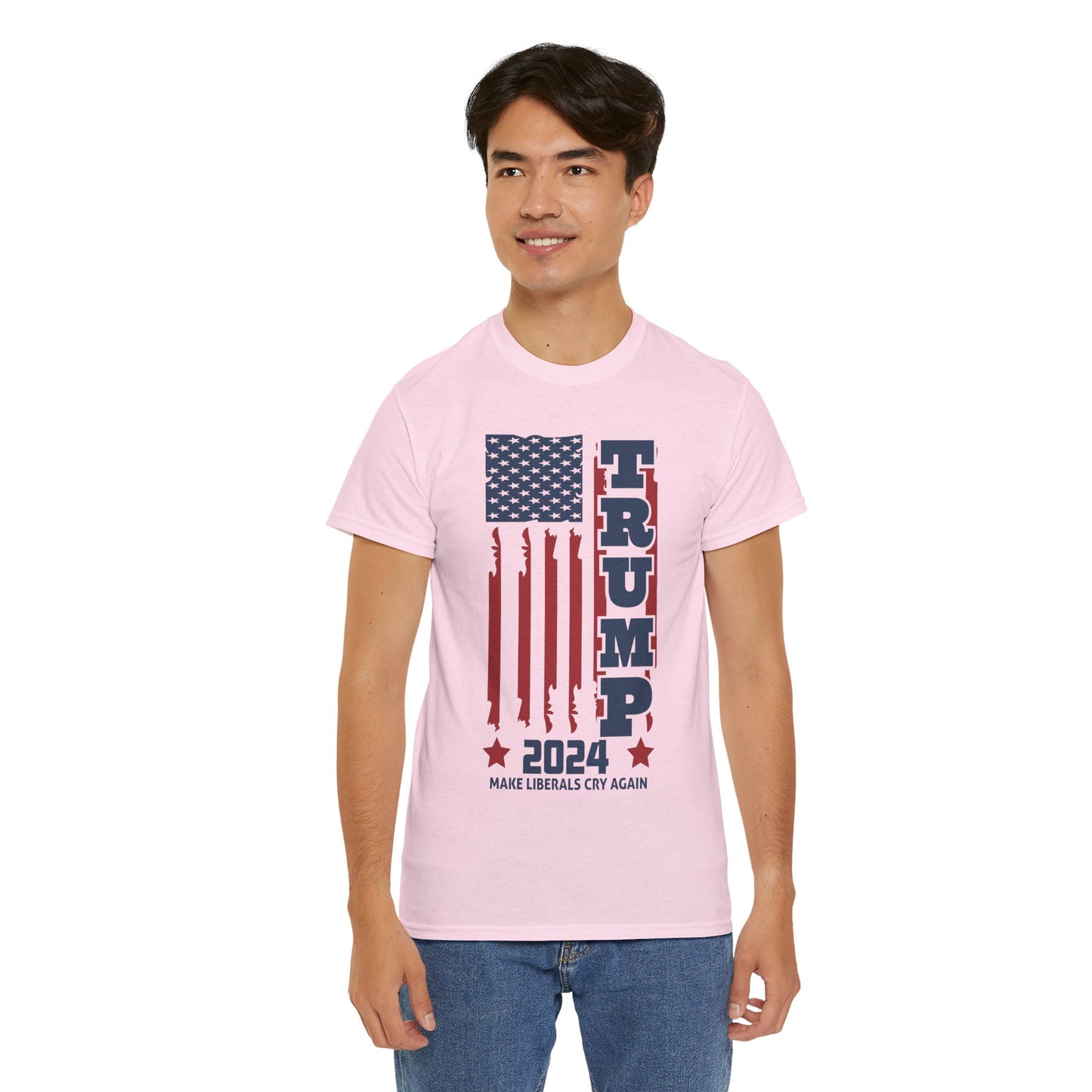 Trump 2024 A Unisex Heavy Cotton Tee