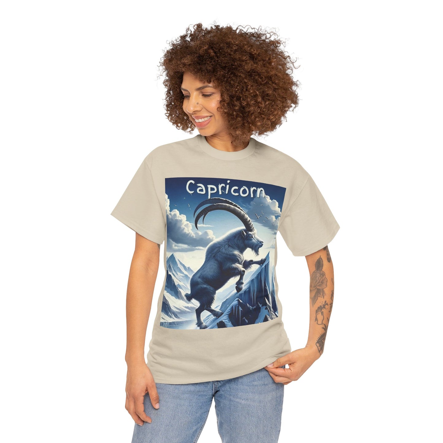 Capricorn Unisex Heavy Cotton Tee