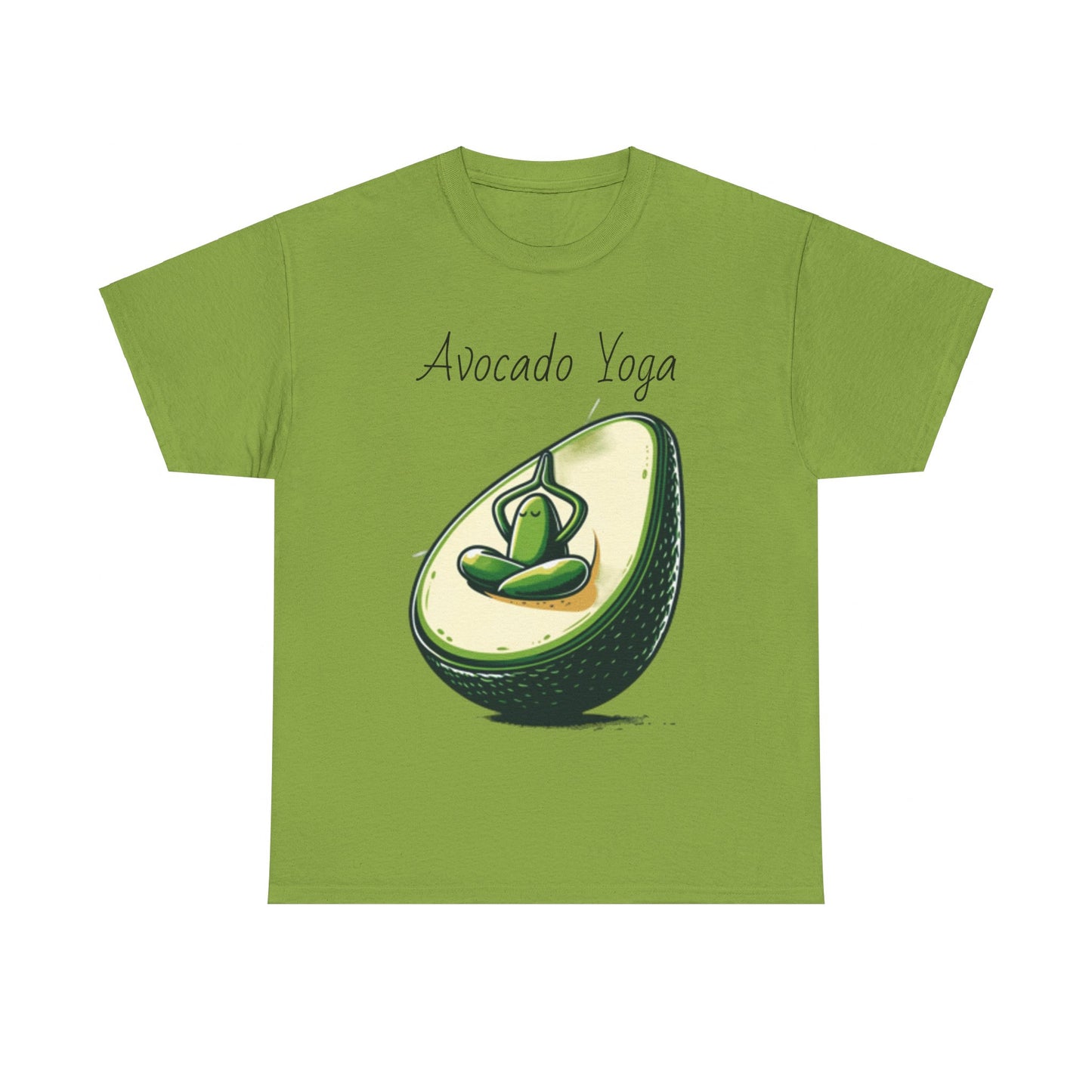 Avocado Yoga Unisex Heavy Cotton Tee