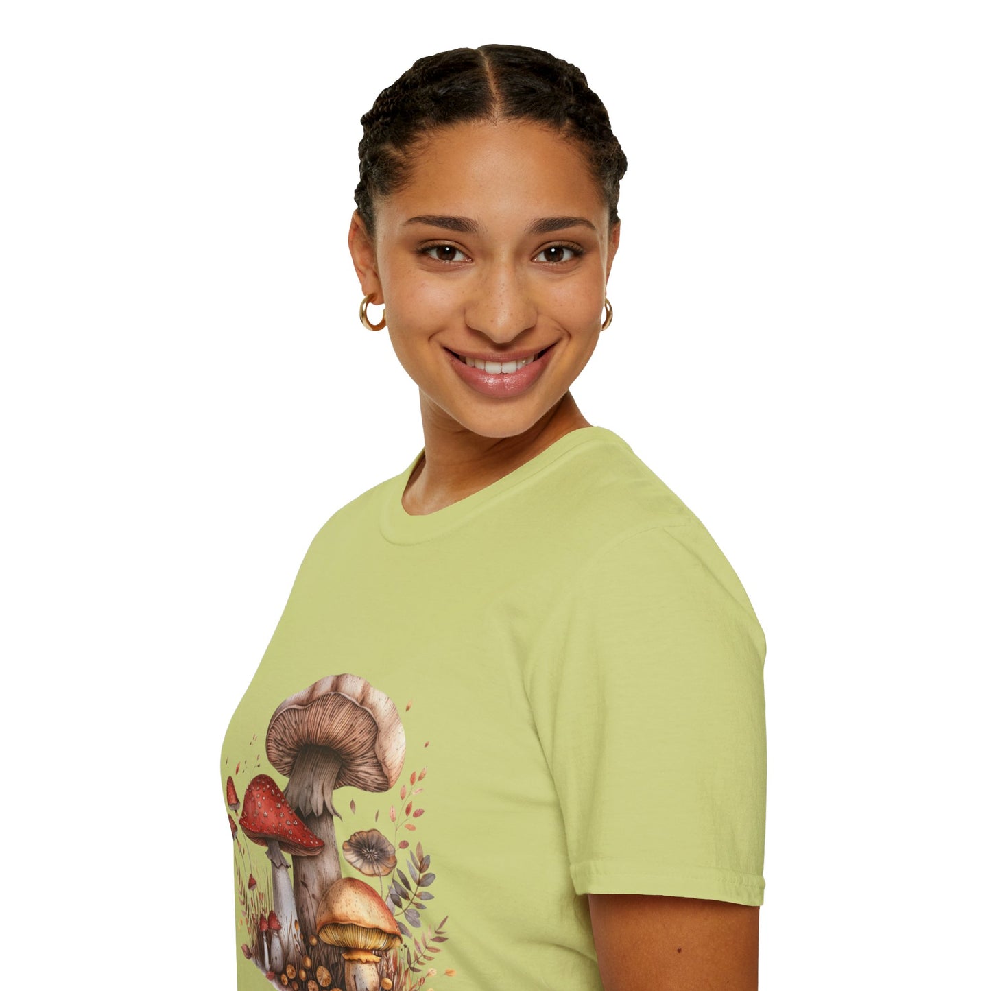 Mushroomed Unisex Softstyle T-Shirt