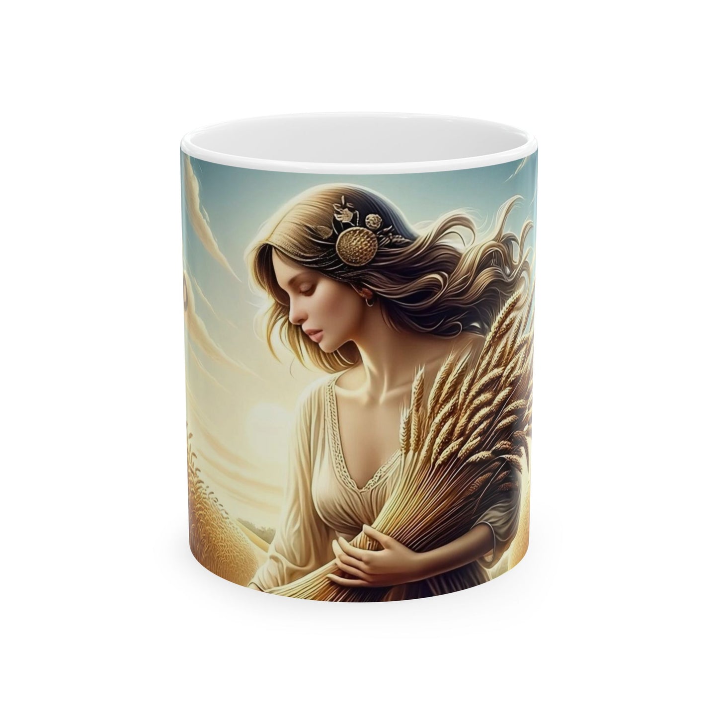 Virgo Ceramic Mug, 11oz