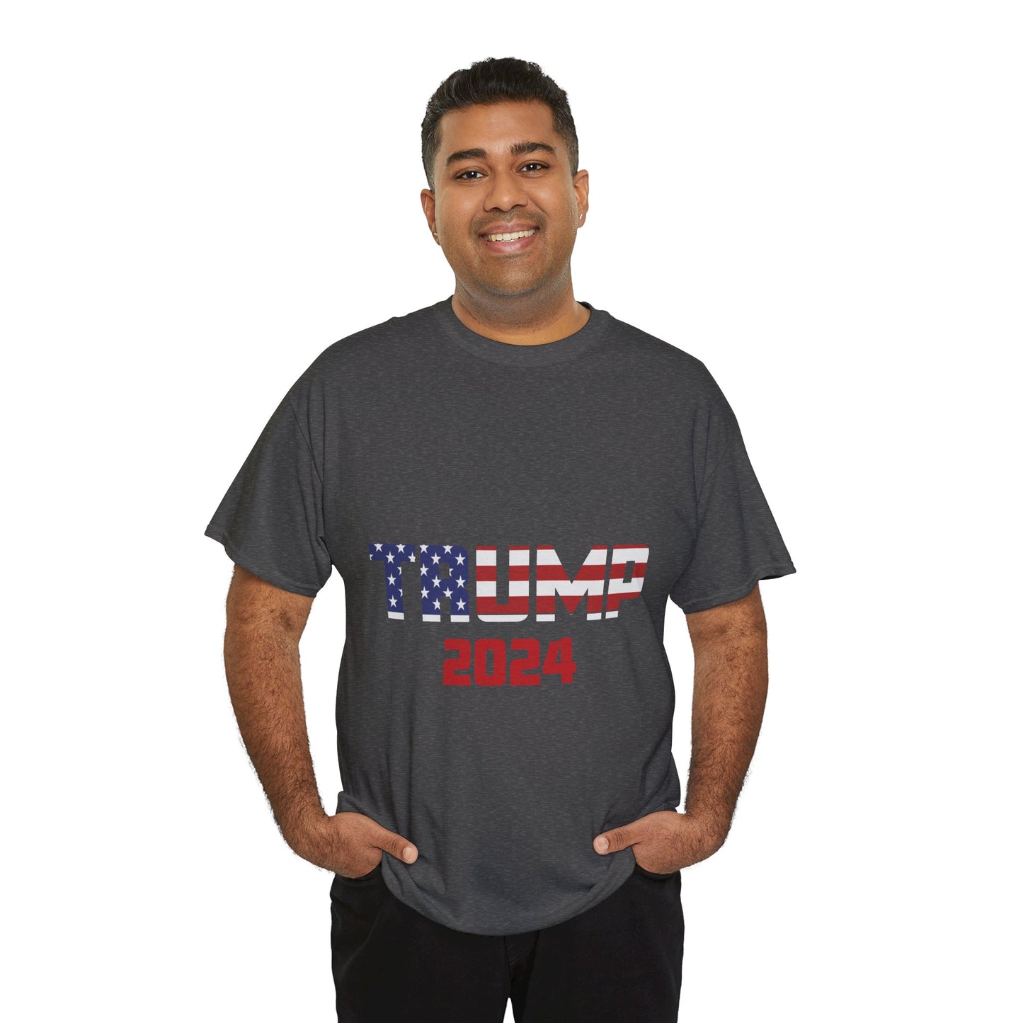 Trump 2024 B Unisex Heavy Cotton Tee