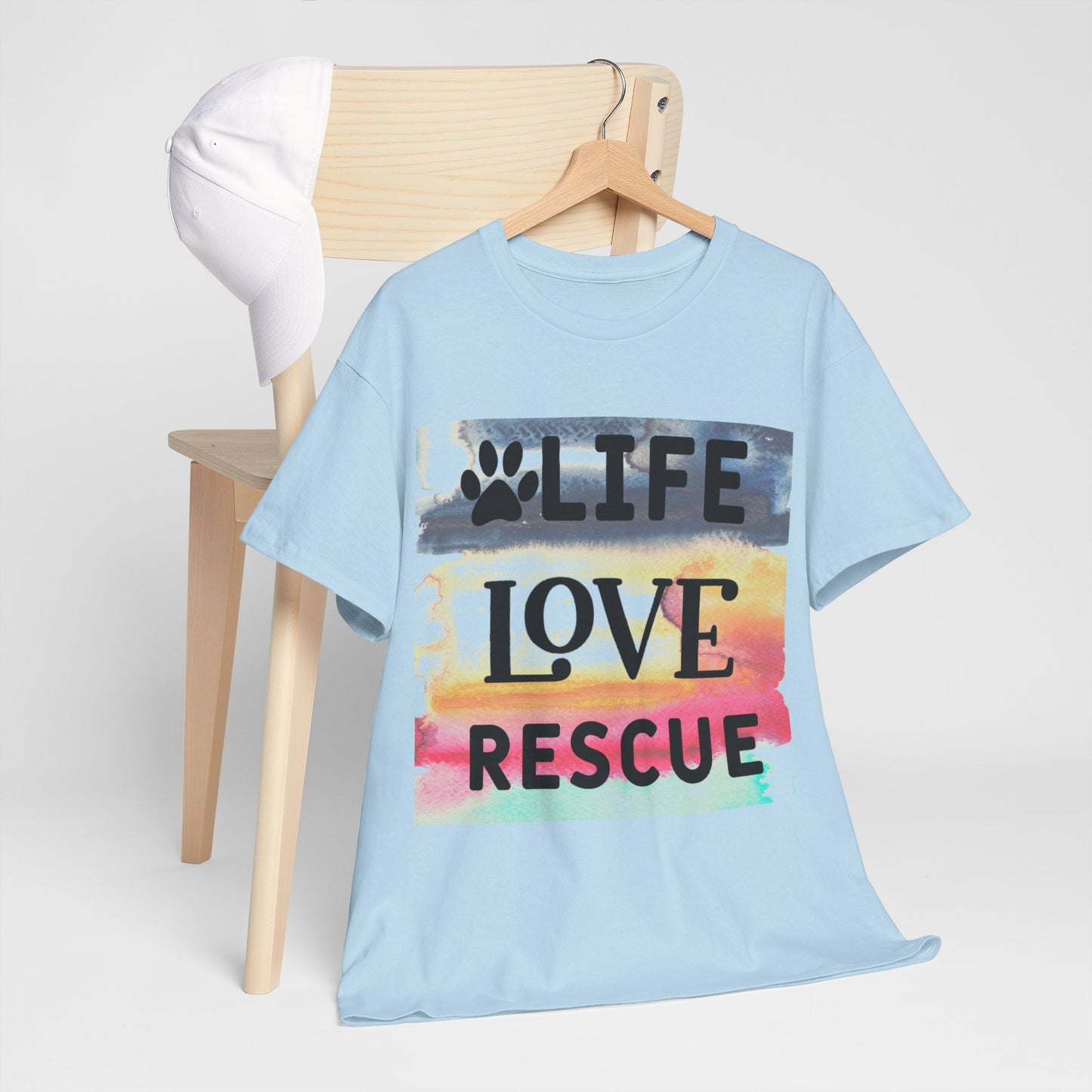 Life Love Rescue Unisex Heavy Cotton Tee