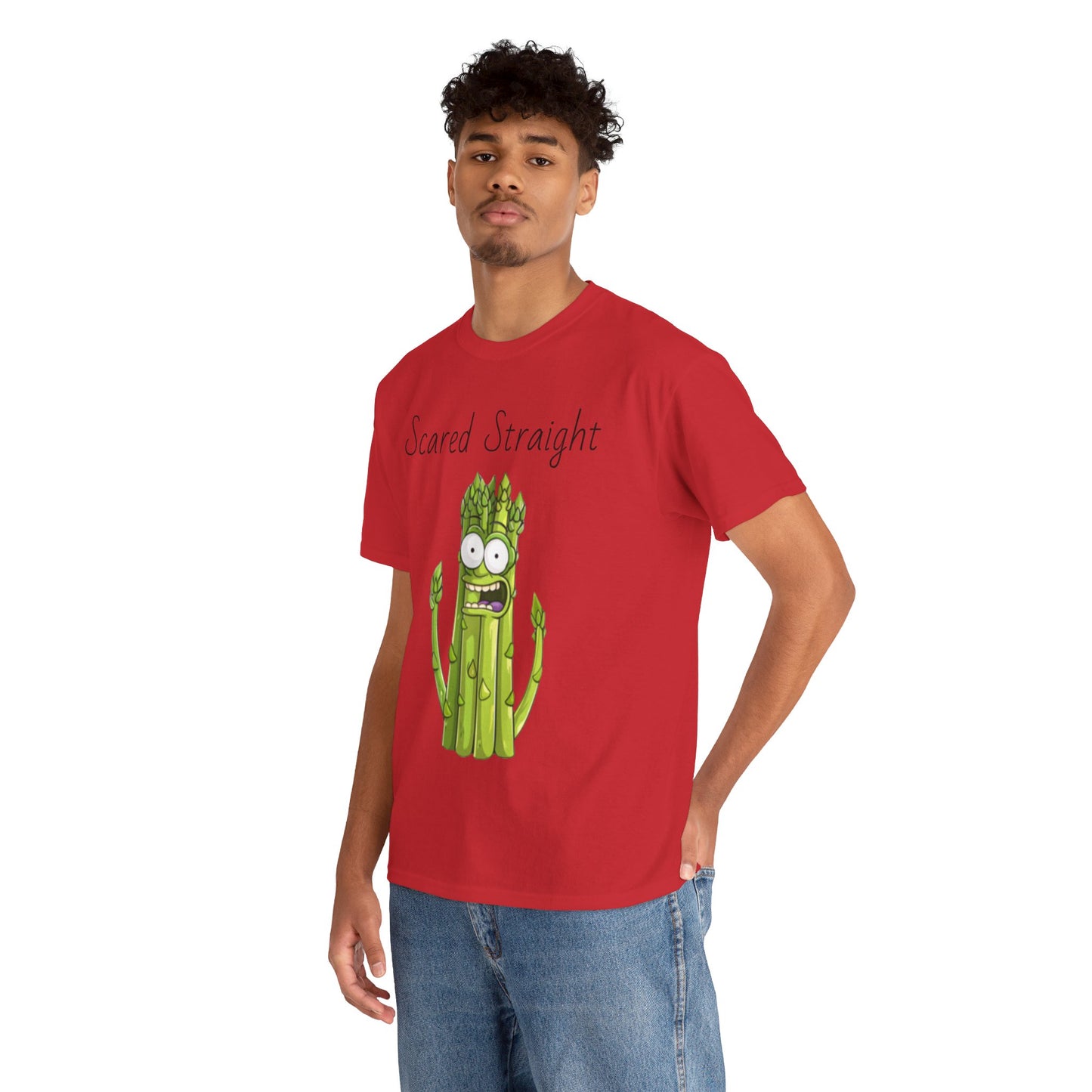 Scared Straight Unisex Heavy Cotton Tee