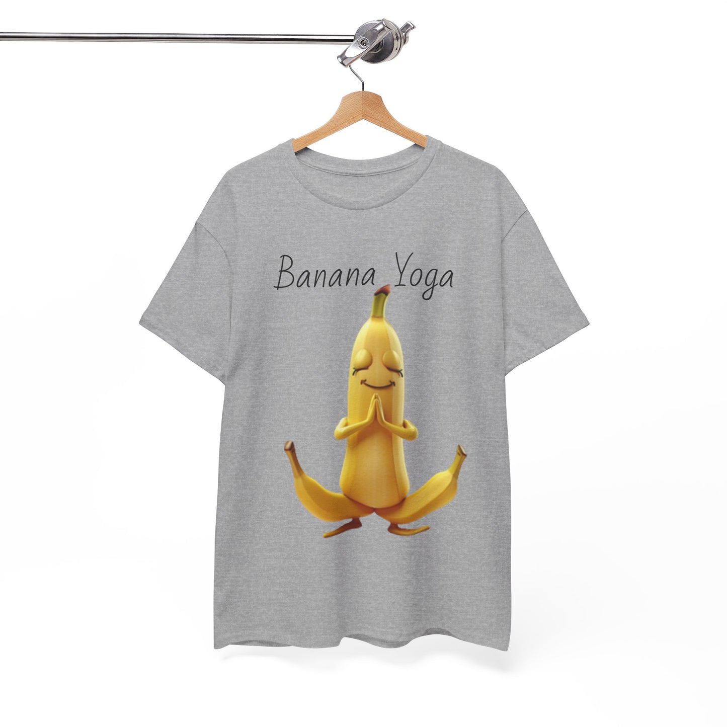 Banana Yoga Unisex Heavy Cotton Tee