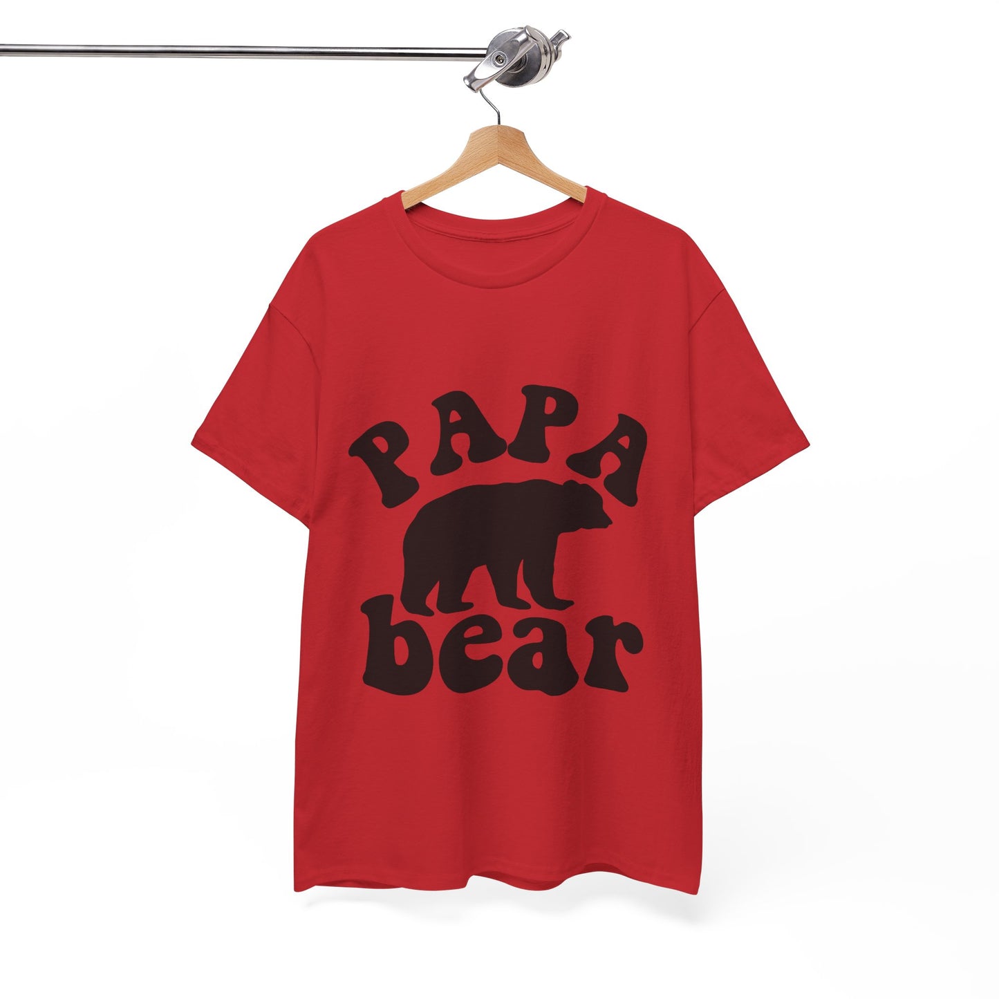 Papa Bear Unisex Heavy Cotton Tee