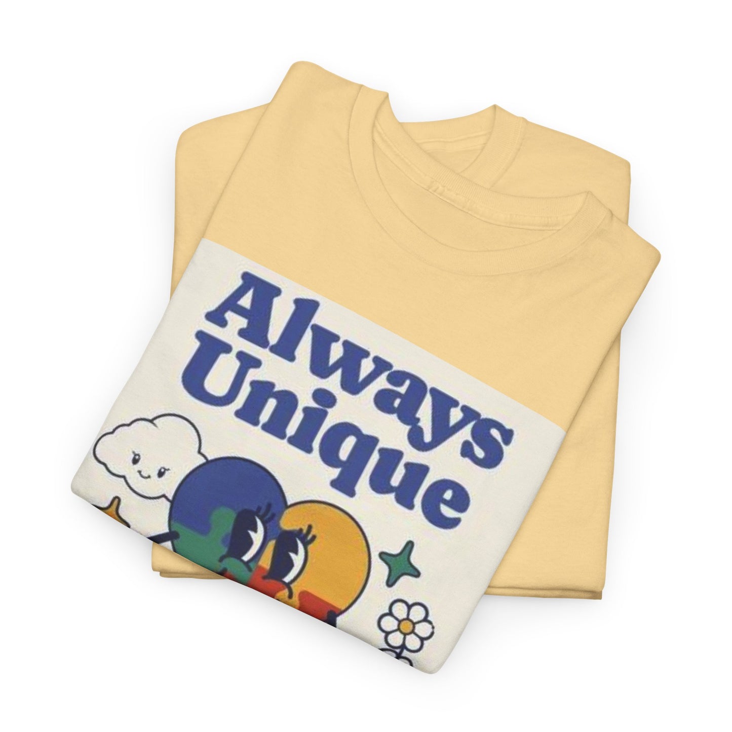 Always Unique Autism Awareness Unisex Heavy Cotton Tee