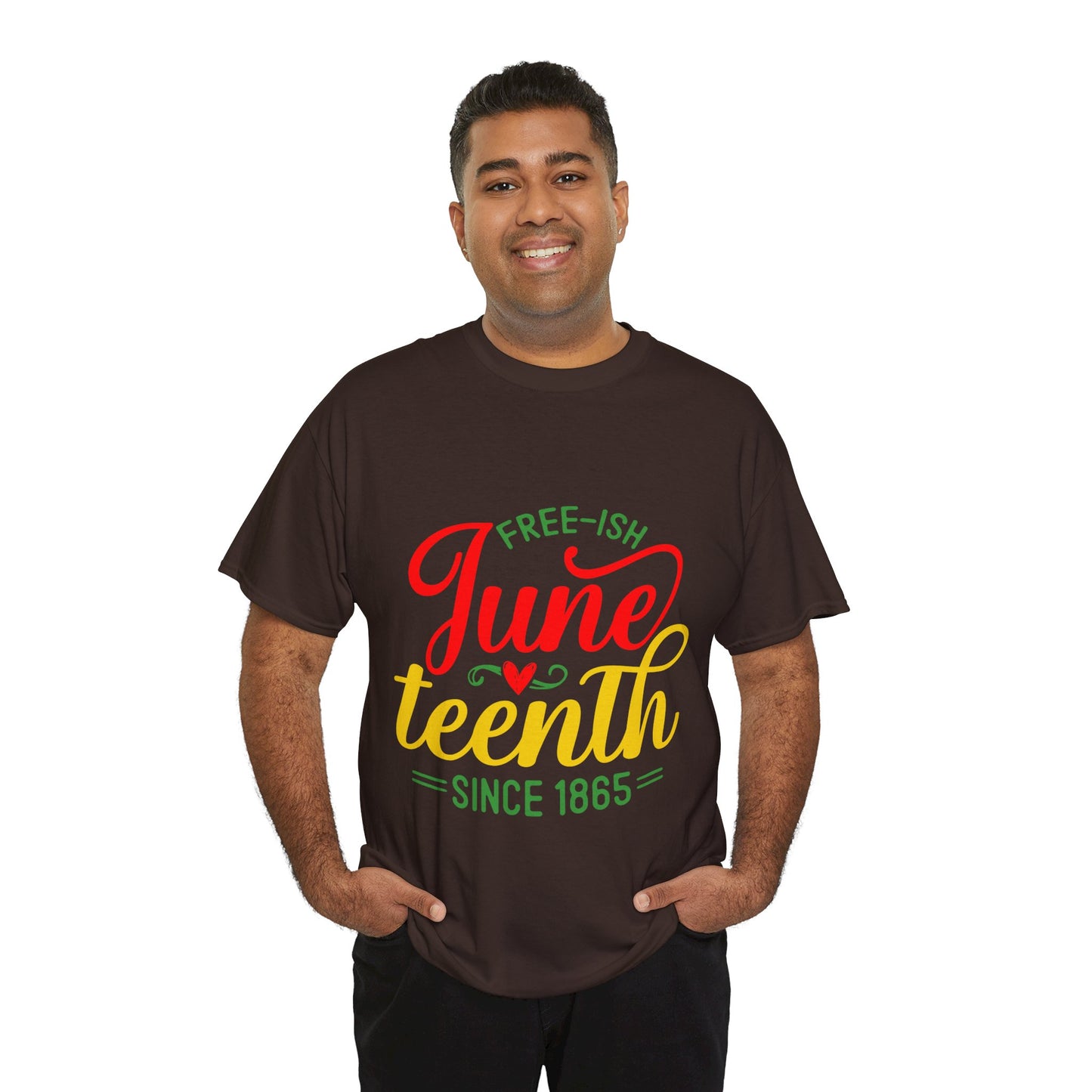 Juneteenth Free-ish Unisex Heavy Cotton Tee