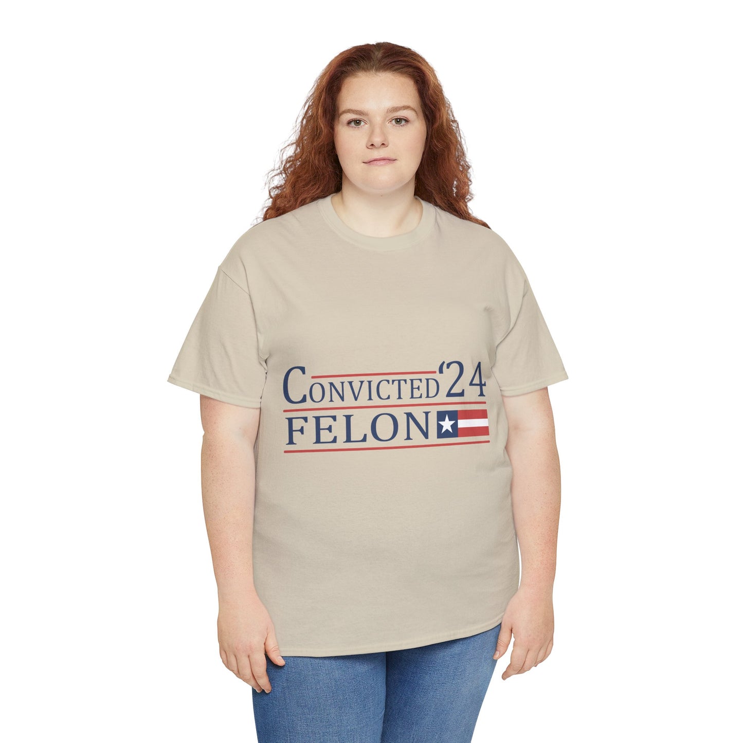 Convicted Felon Unisex Heavy Cotton Tee