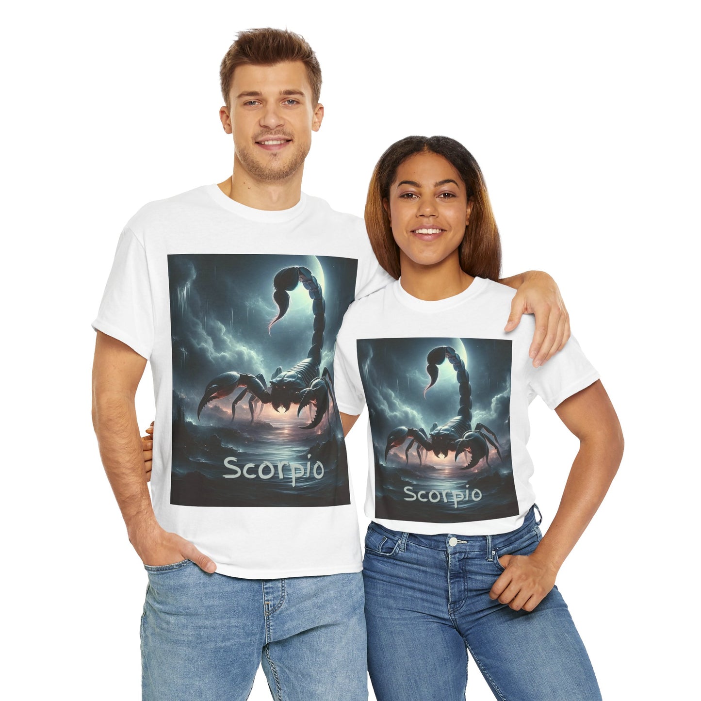 Scorpio Unisex Heavy Cotton Tee