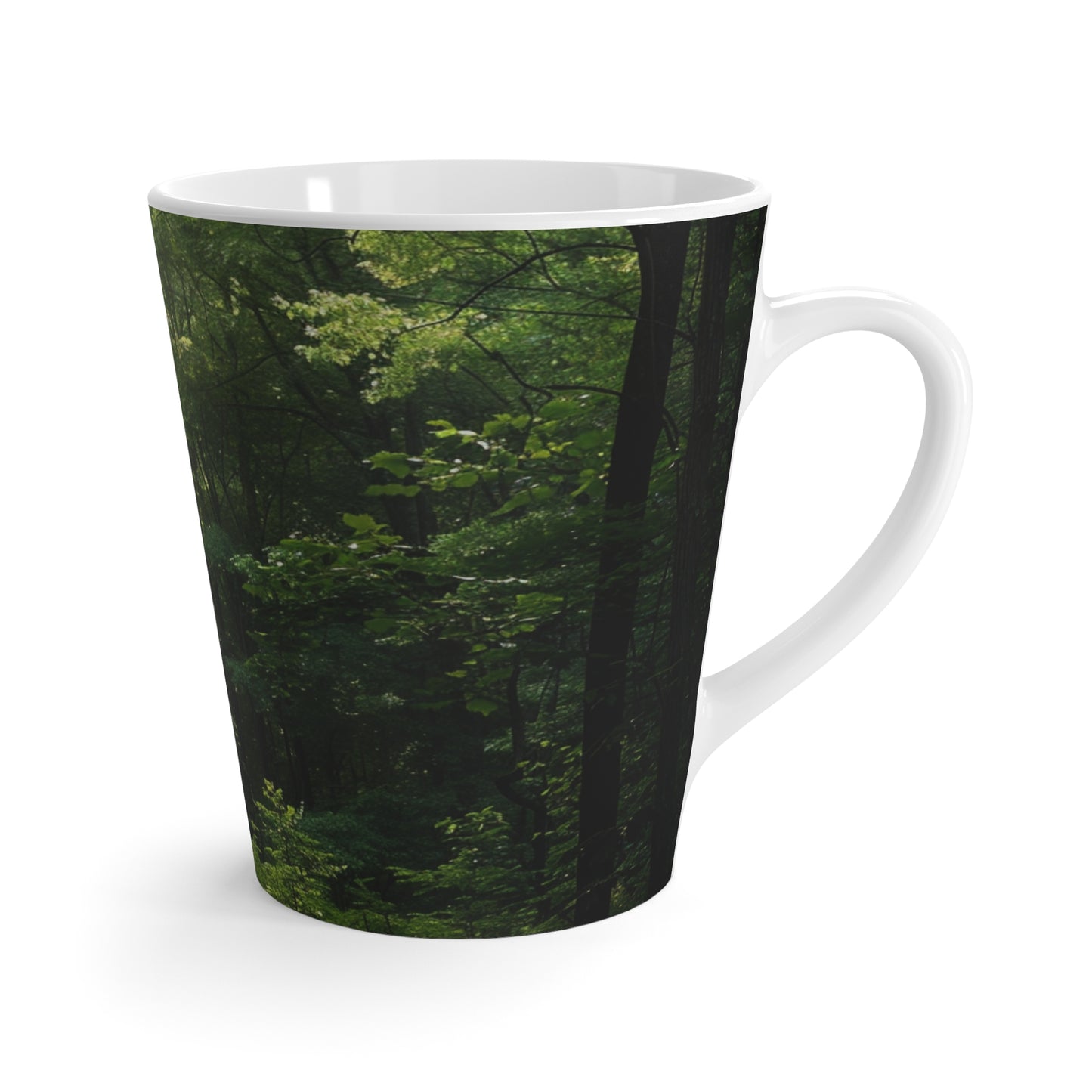 Forest Green Latte Mug