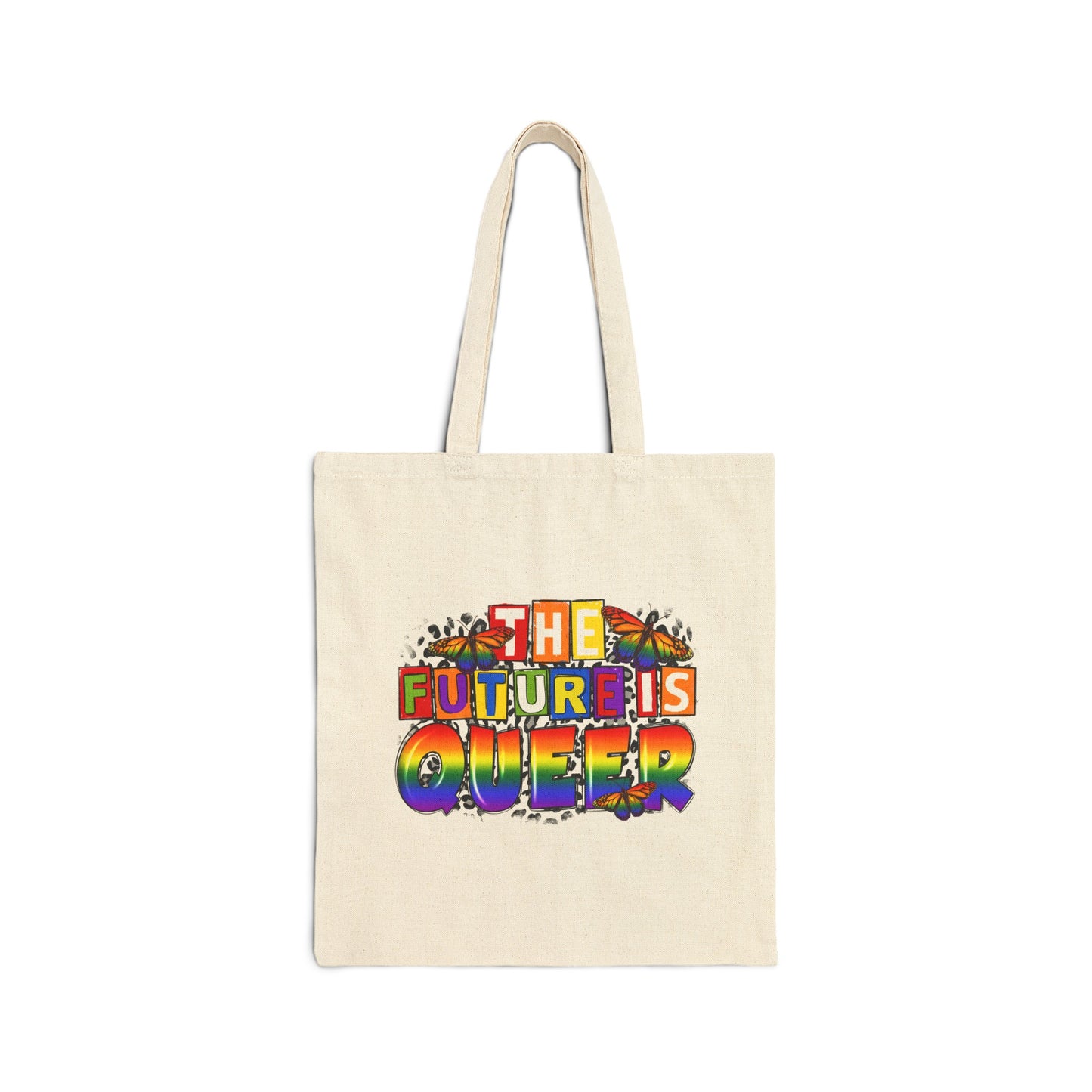 The Future Is Queer Cotton Canvas Tote Bag