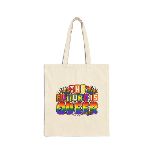 The Future Is Queer Cotton Canvas Tote Bag