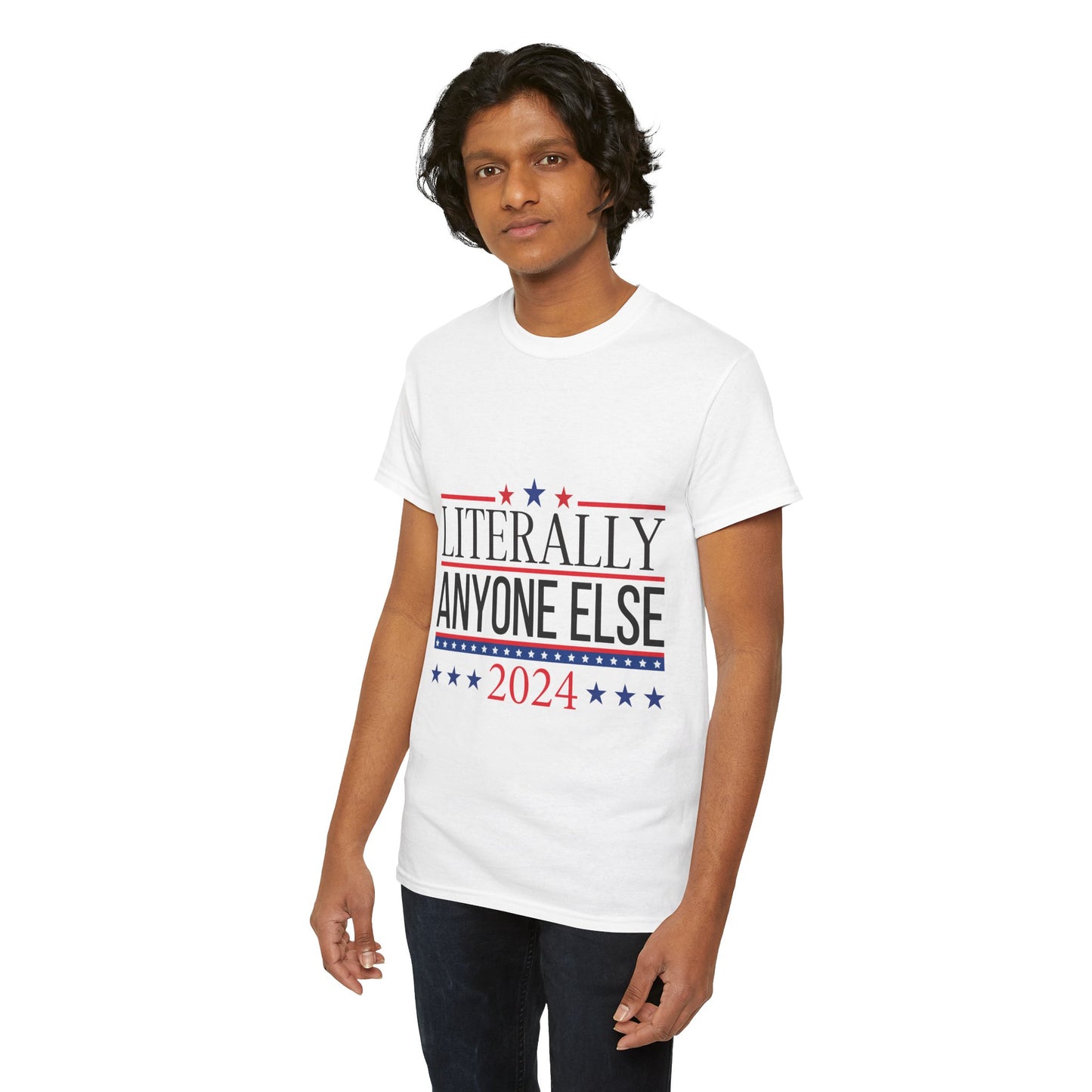 Anyone Else 2024 Unisex Heavy Cotton Tee