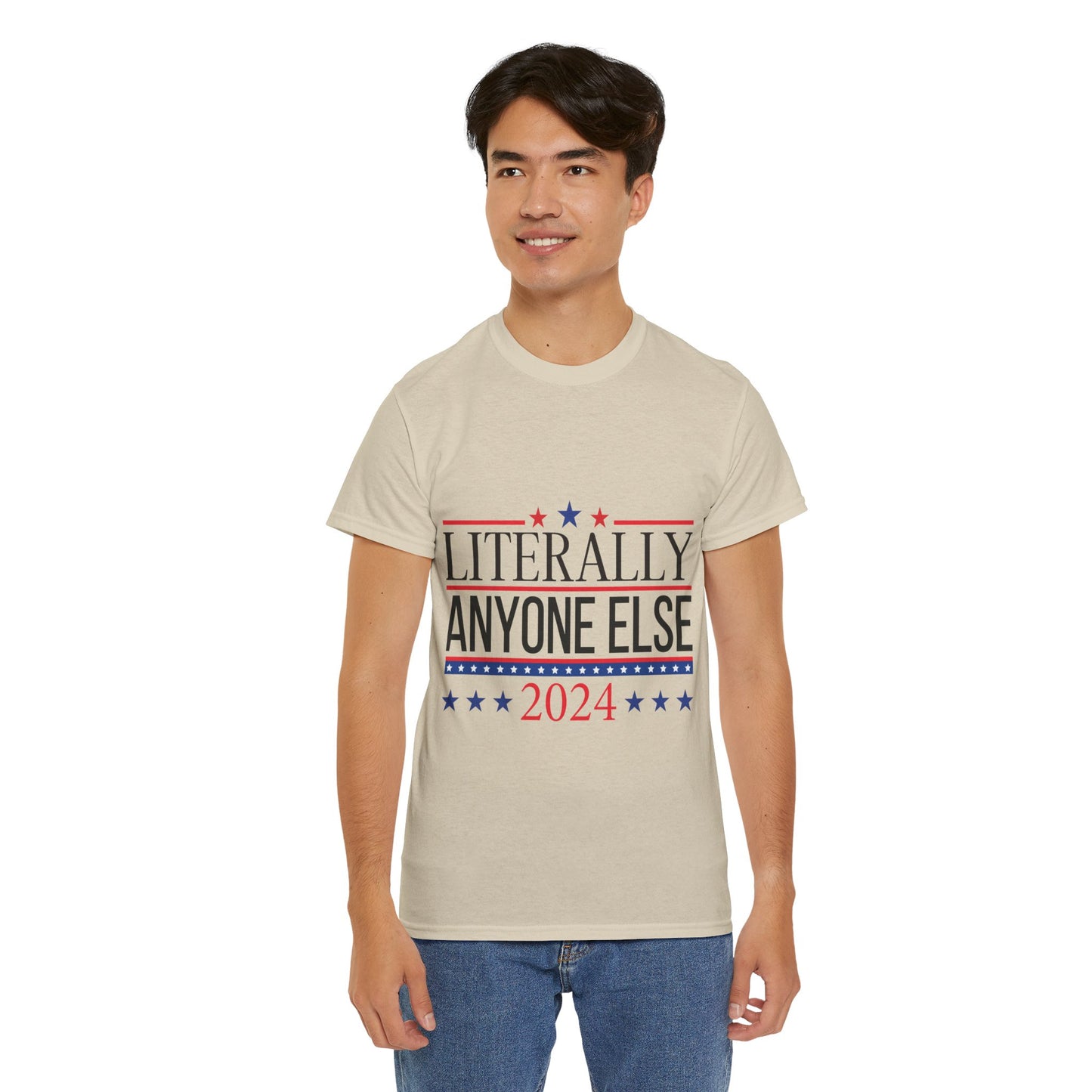 Anyone Else 2024 Unisex Heavy Cotton Tee