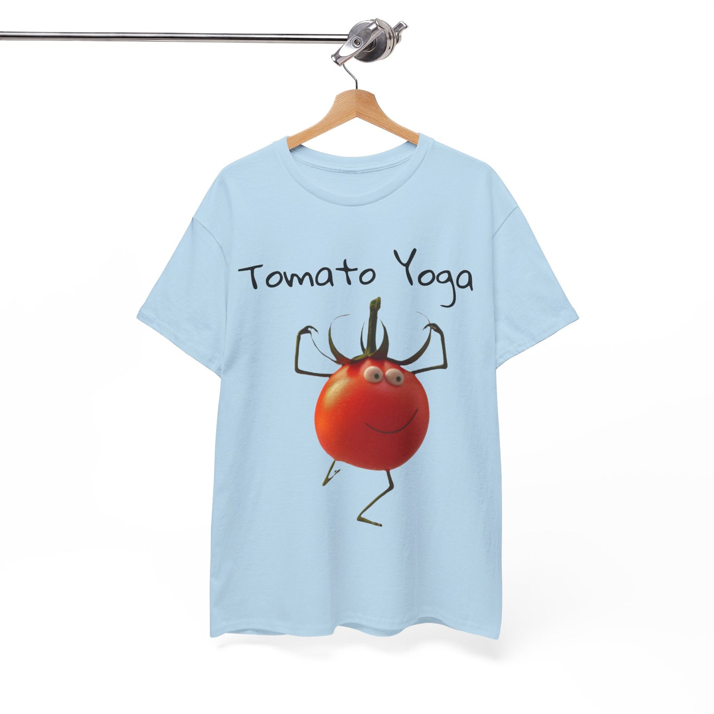 Tomato Yoga Unisex Heavy Cotton Tee