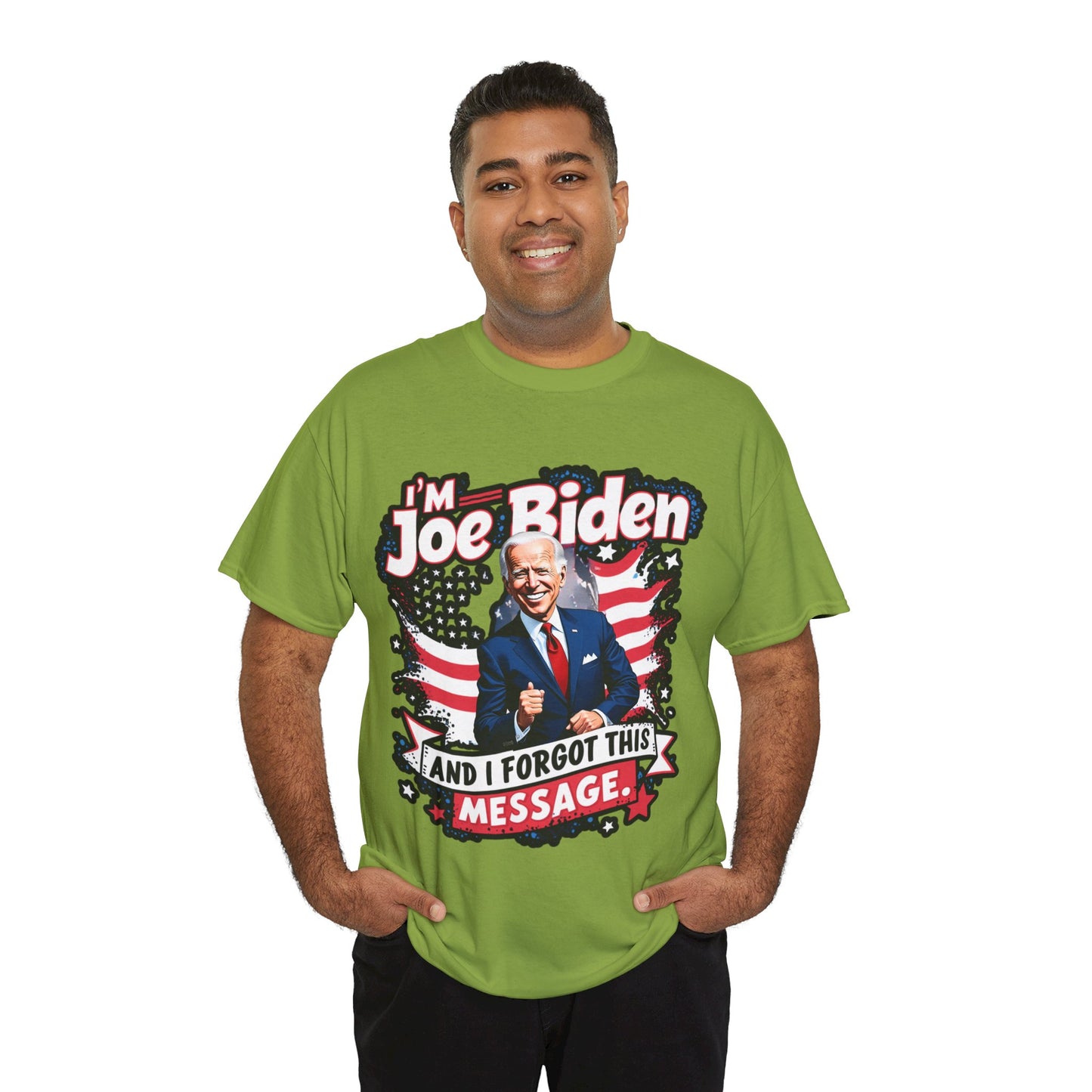 Biden I Forgot Unisex Heavy Cotton Tee