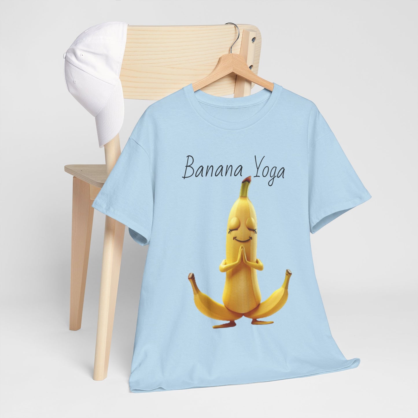 Banana Yoga Unisex Heavy Cotton Tee