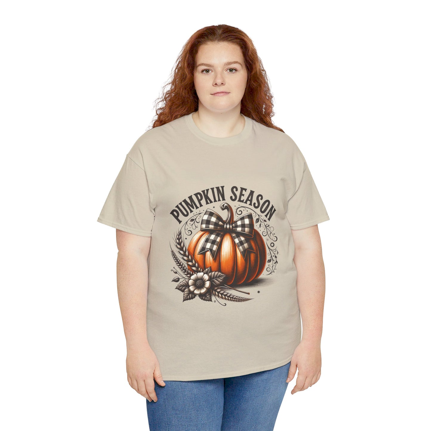 Pumpkin Season Unisex Heavy Cotton Tee