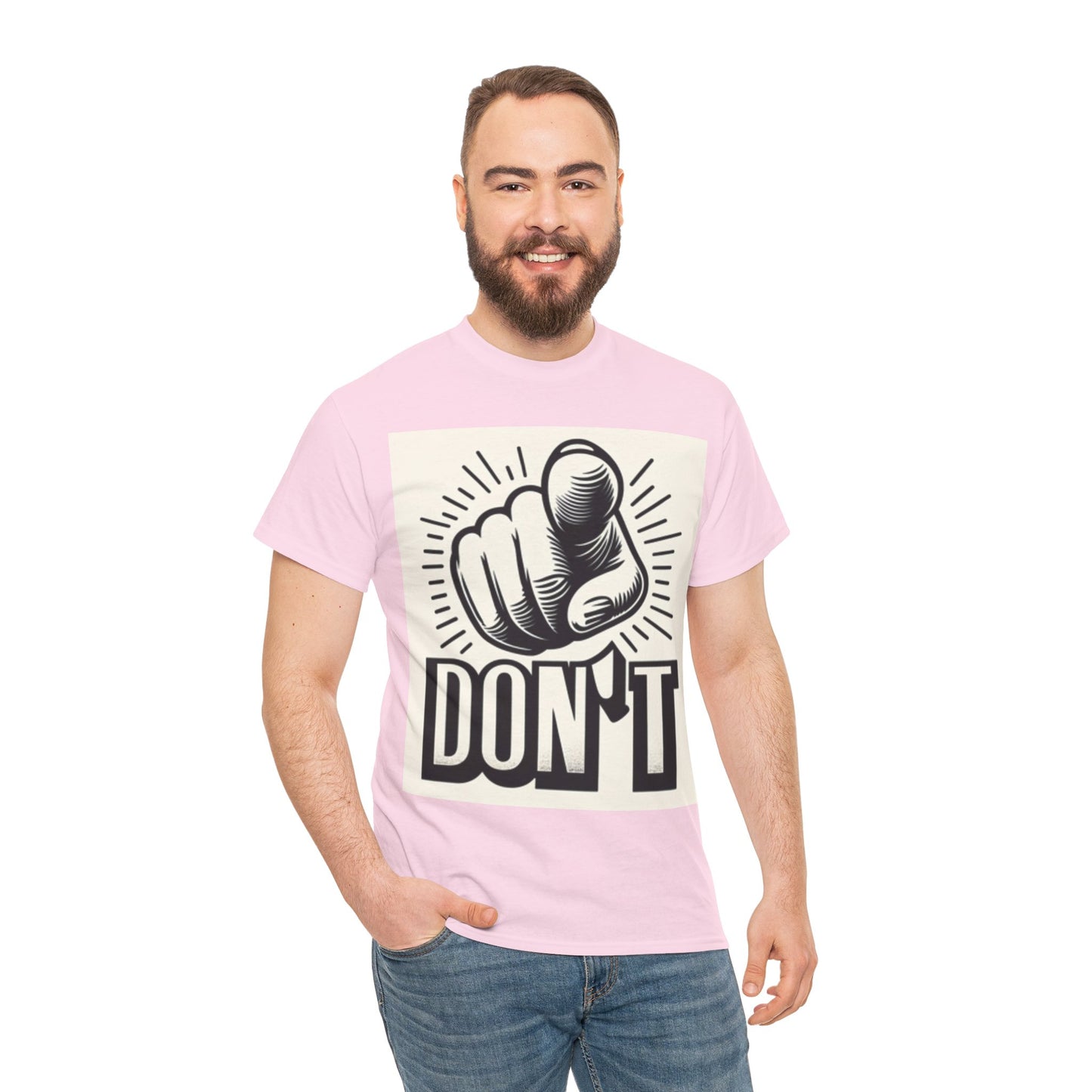 Don't Finger Unisex Heavy Cotton Tee