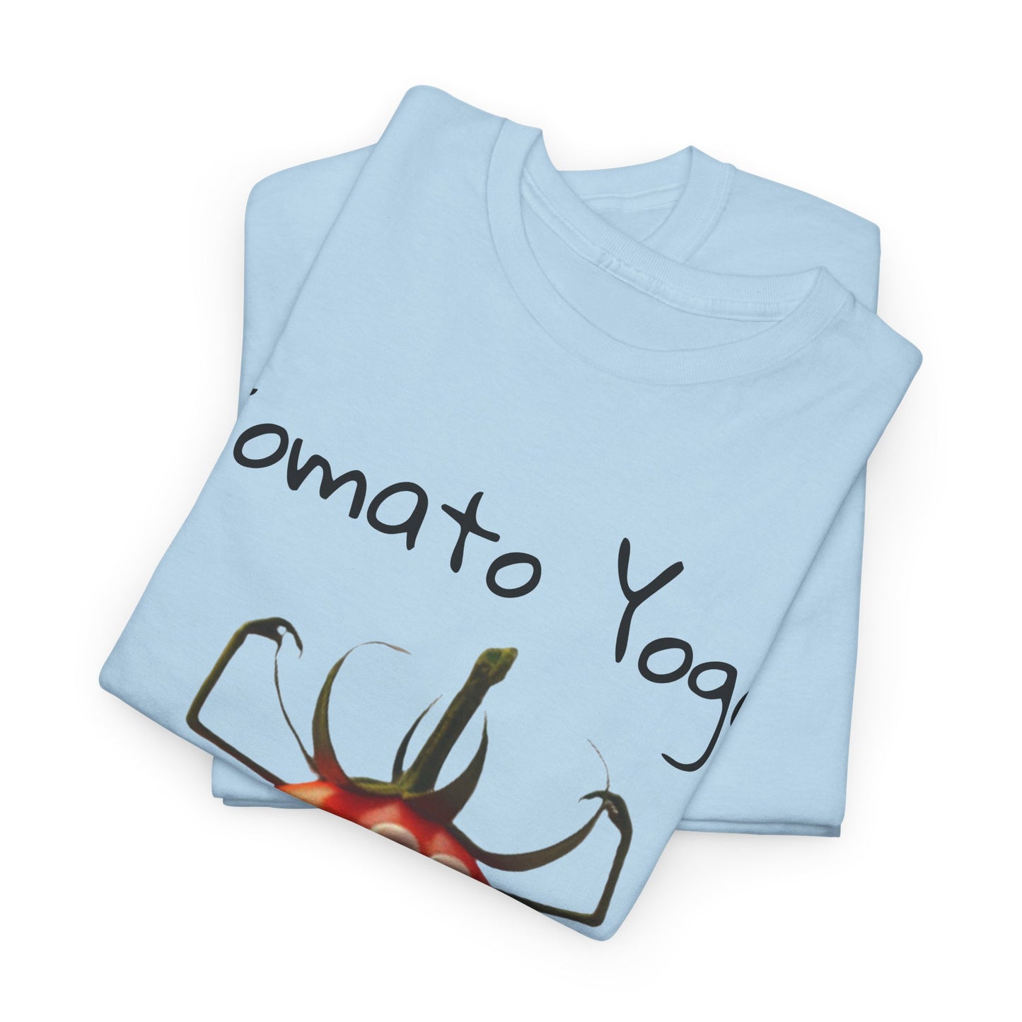 Tomato Yoga Unisex Heavy Cotton Tee