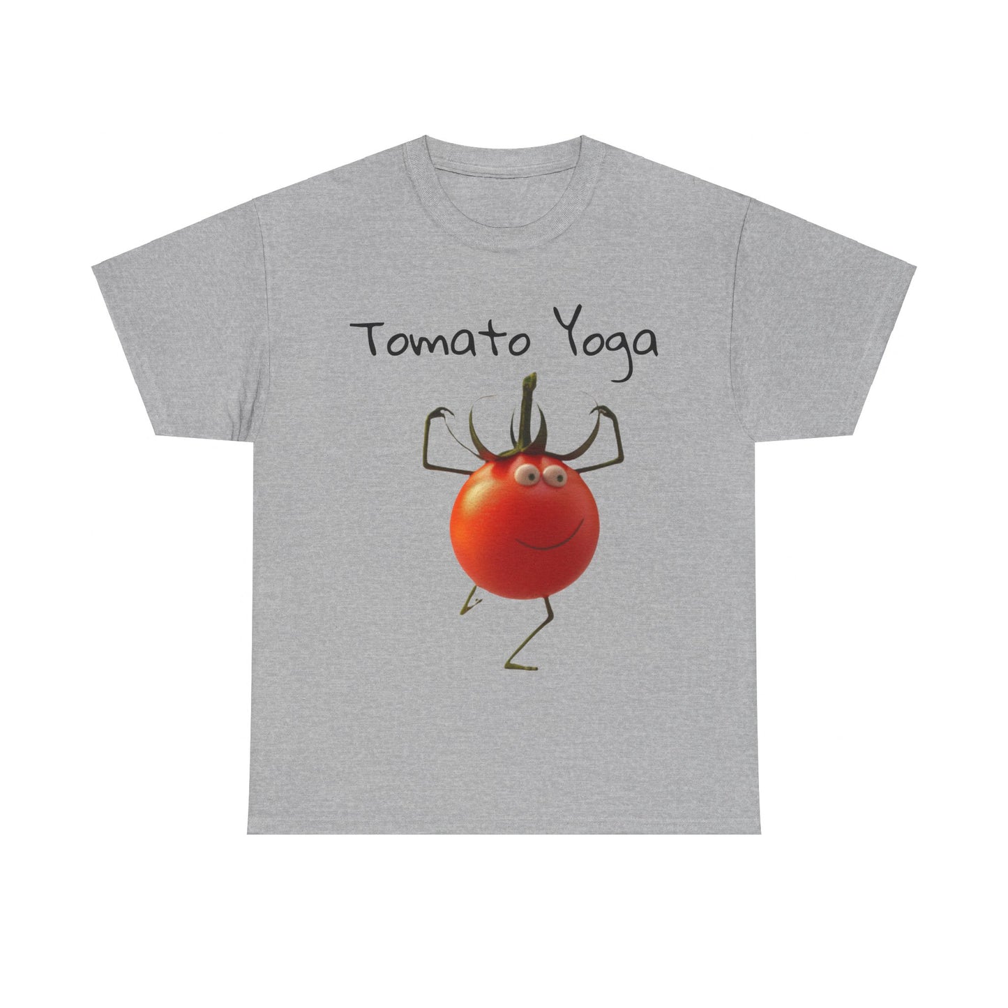 Tomato Yoga Unisex Heavy Cotton Tee