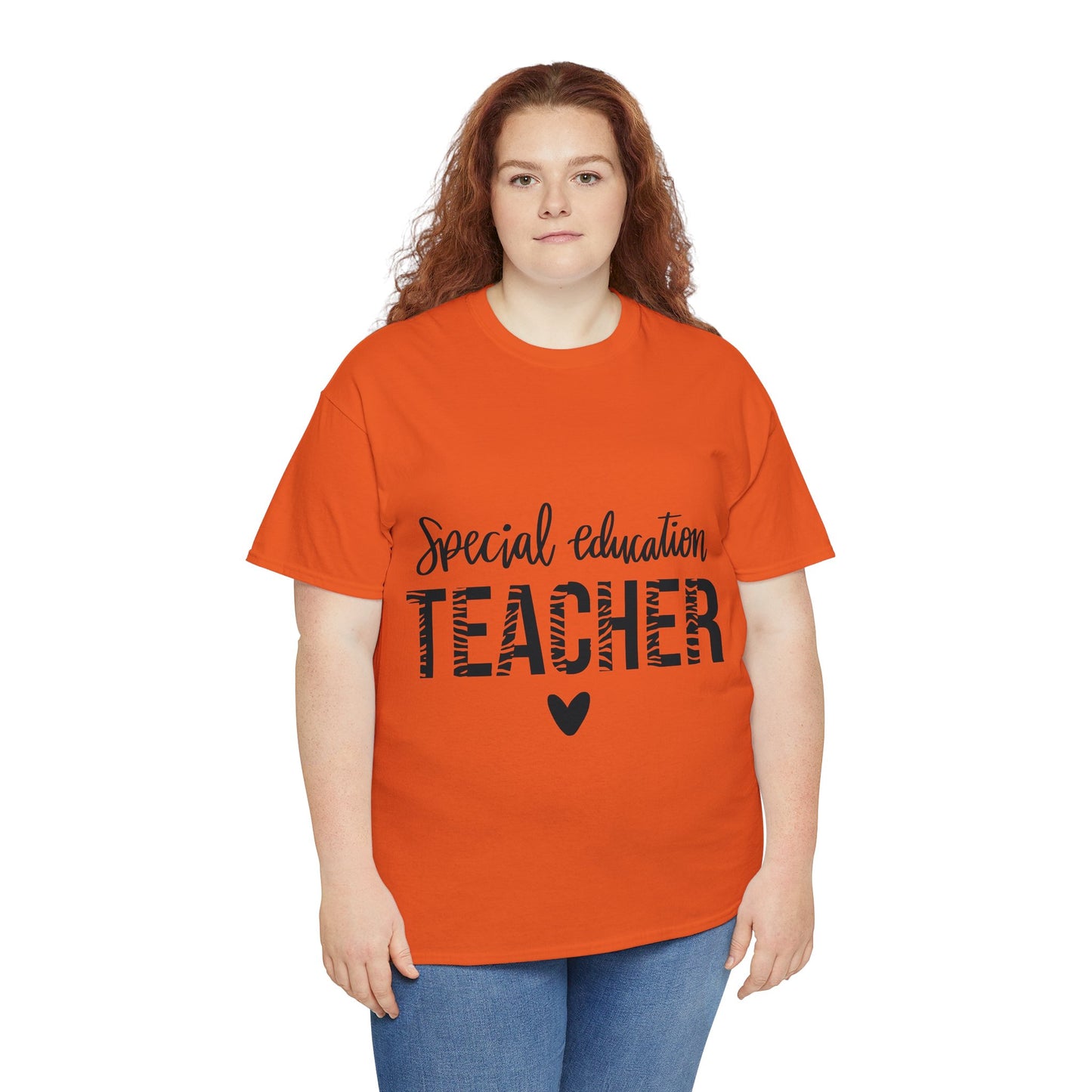 Special Education Teacher Unisex Heavy Cotton Tee