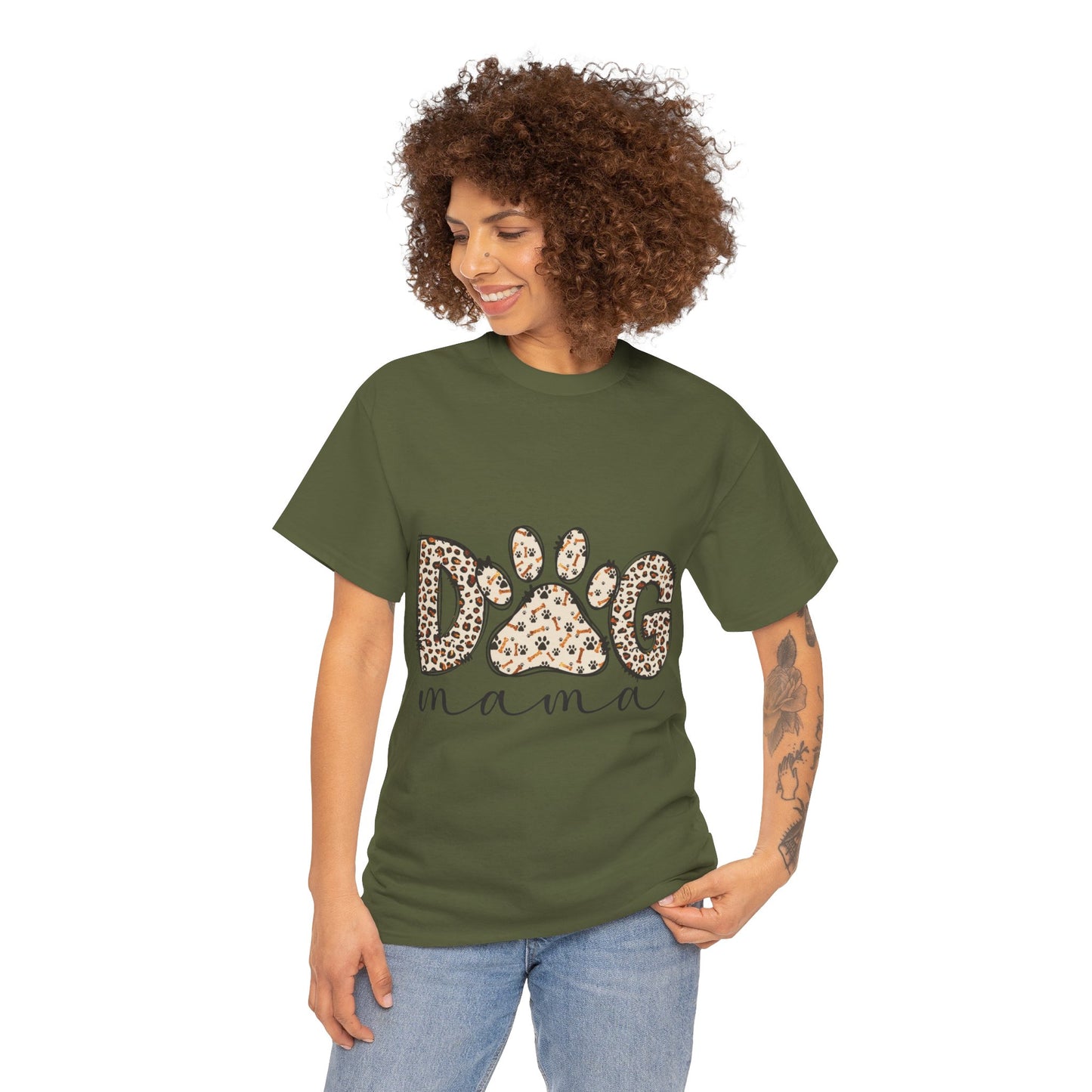 Dog Mama Unisex Heavy Cotton Tee