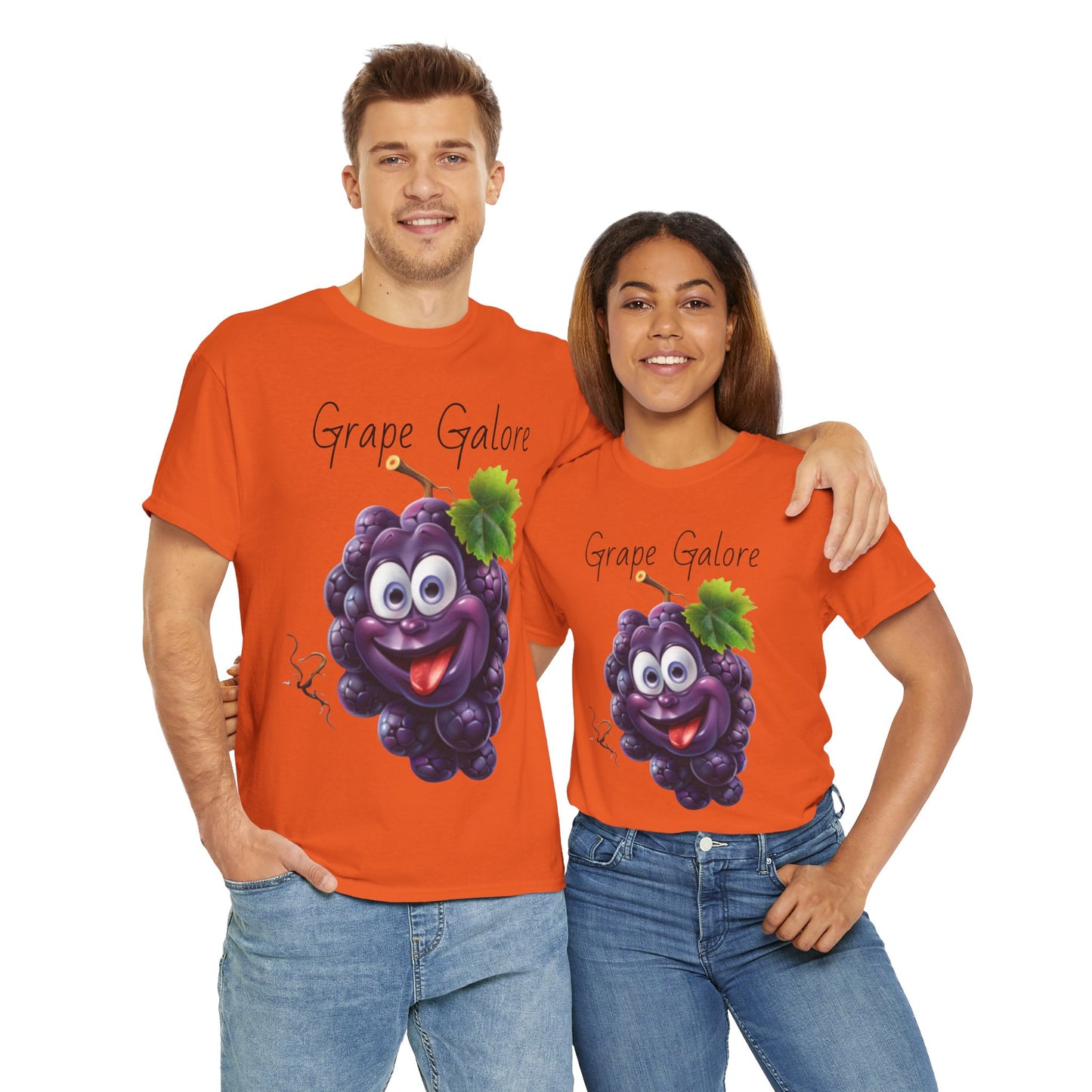 Grape Galore Unisex Heavy Cotton Tee