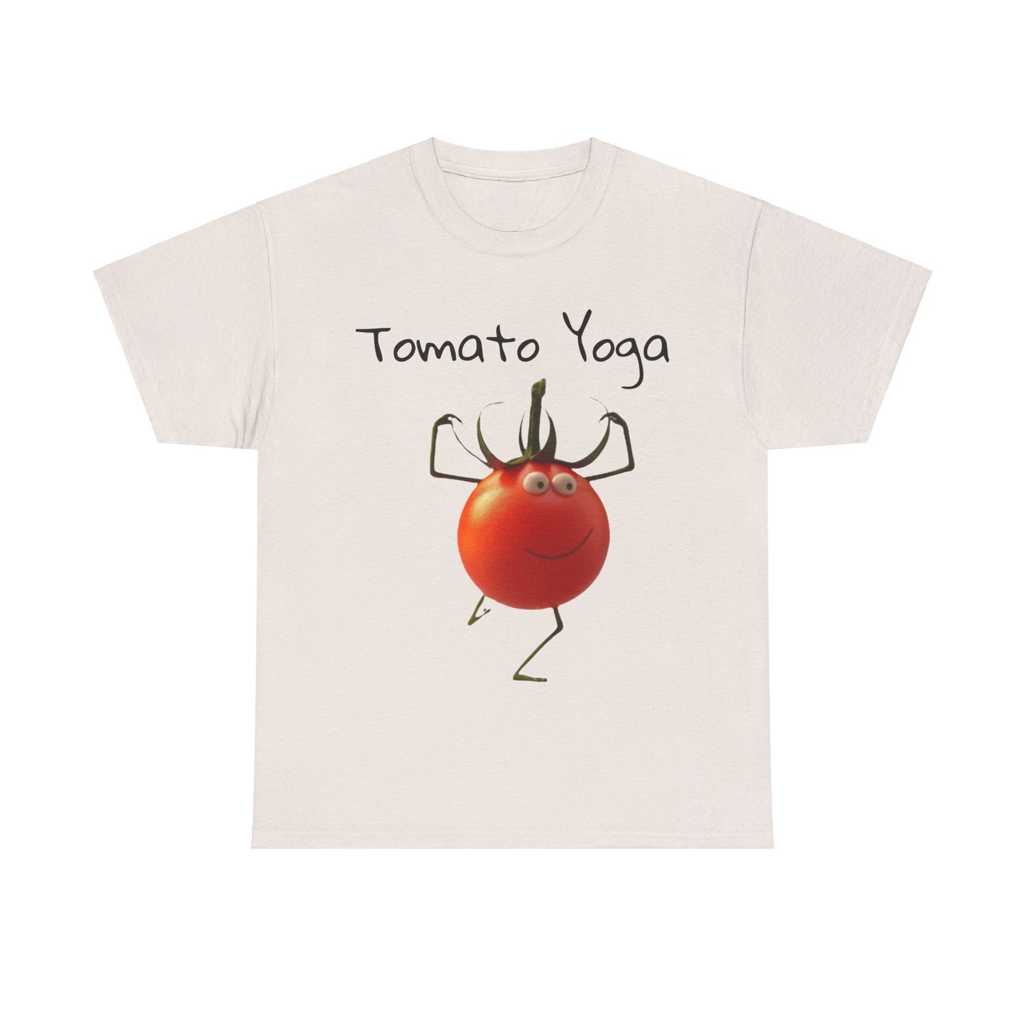 Tomato Yoga Unisex Heavy Cotton Tee