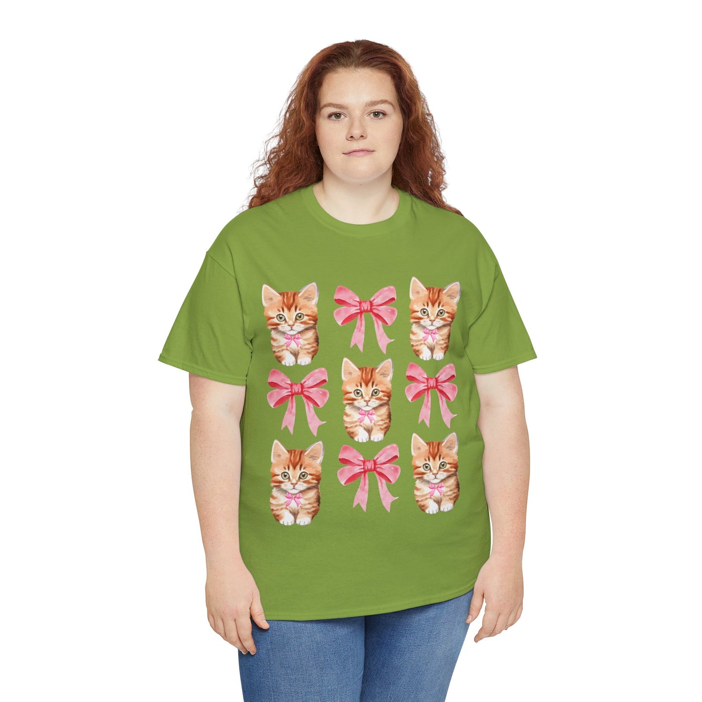 Cat Coquette Unisex Heavy Cotton Tee