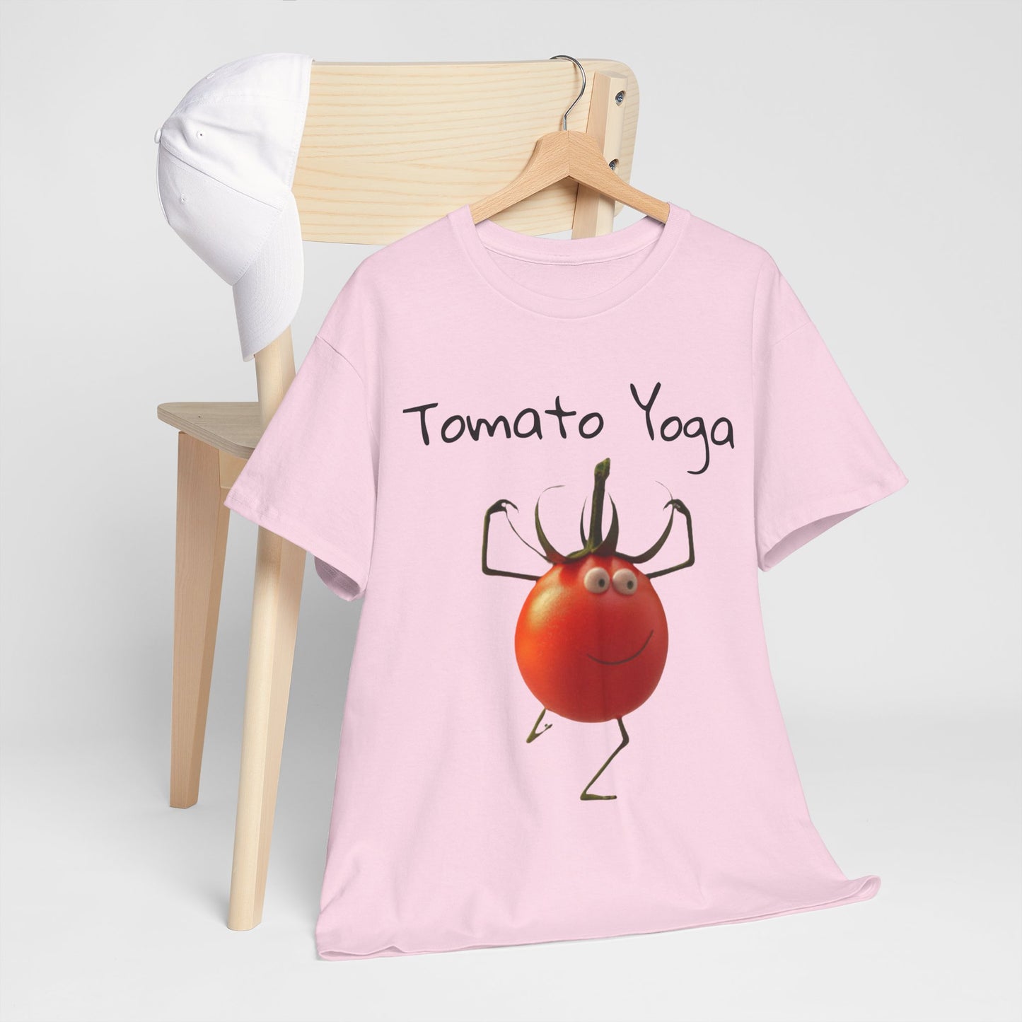 Tomato Yoga Unisex Heavy Cotton Tee