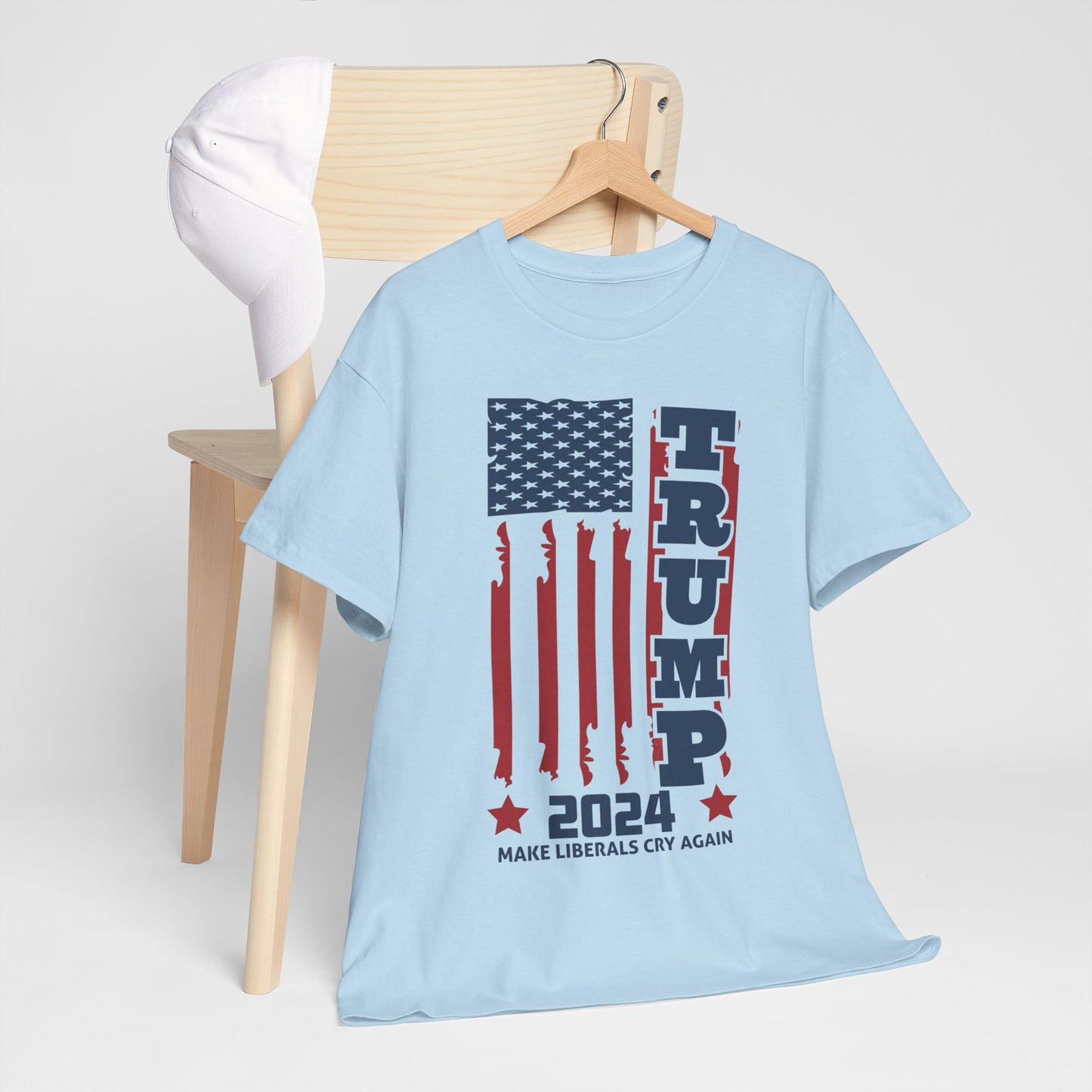 Trump 2024 A Unisex Heavy Cotton Tee