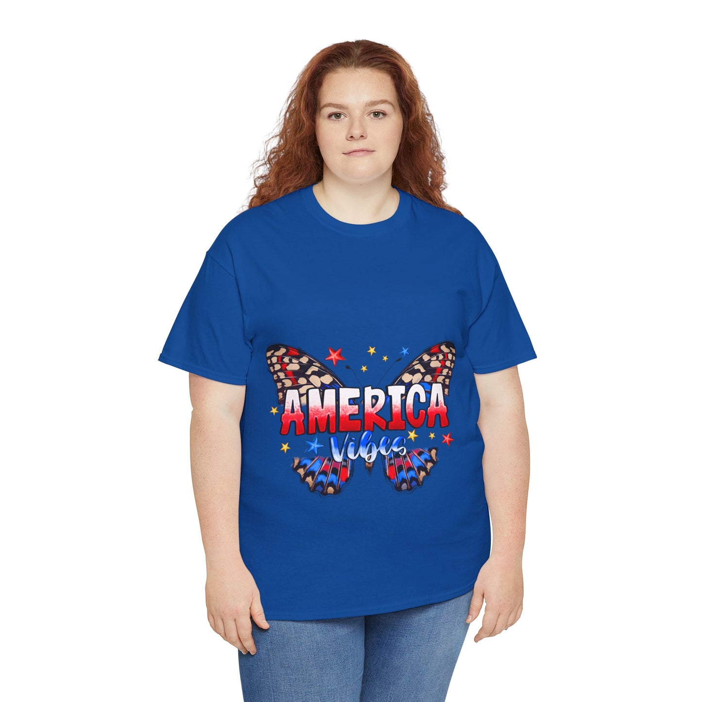 America Vibes Unisex Heavy Cotton Tee