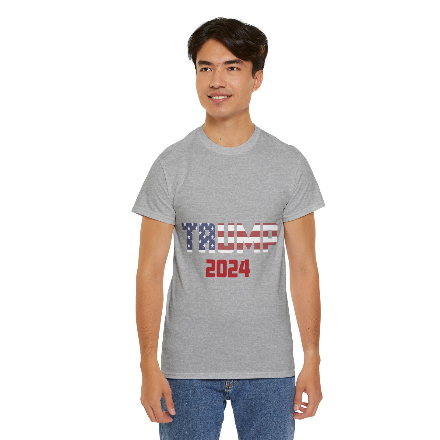 Trump 2024 B Unisex Heavy Cotton Tee