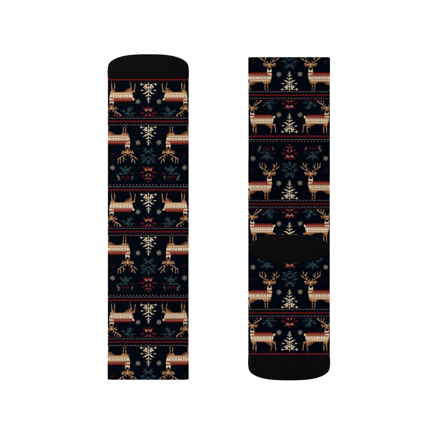 Ugly Sweater Collection 3 Sublimation Socks