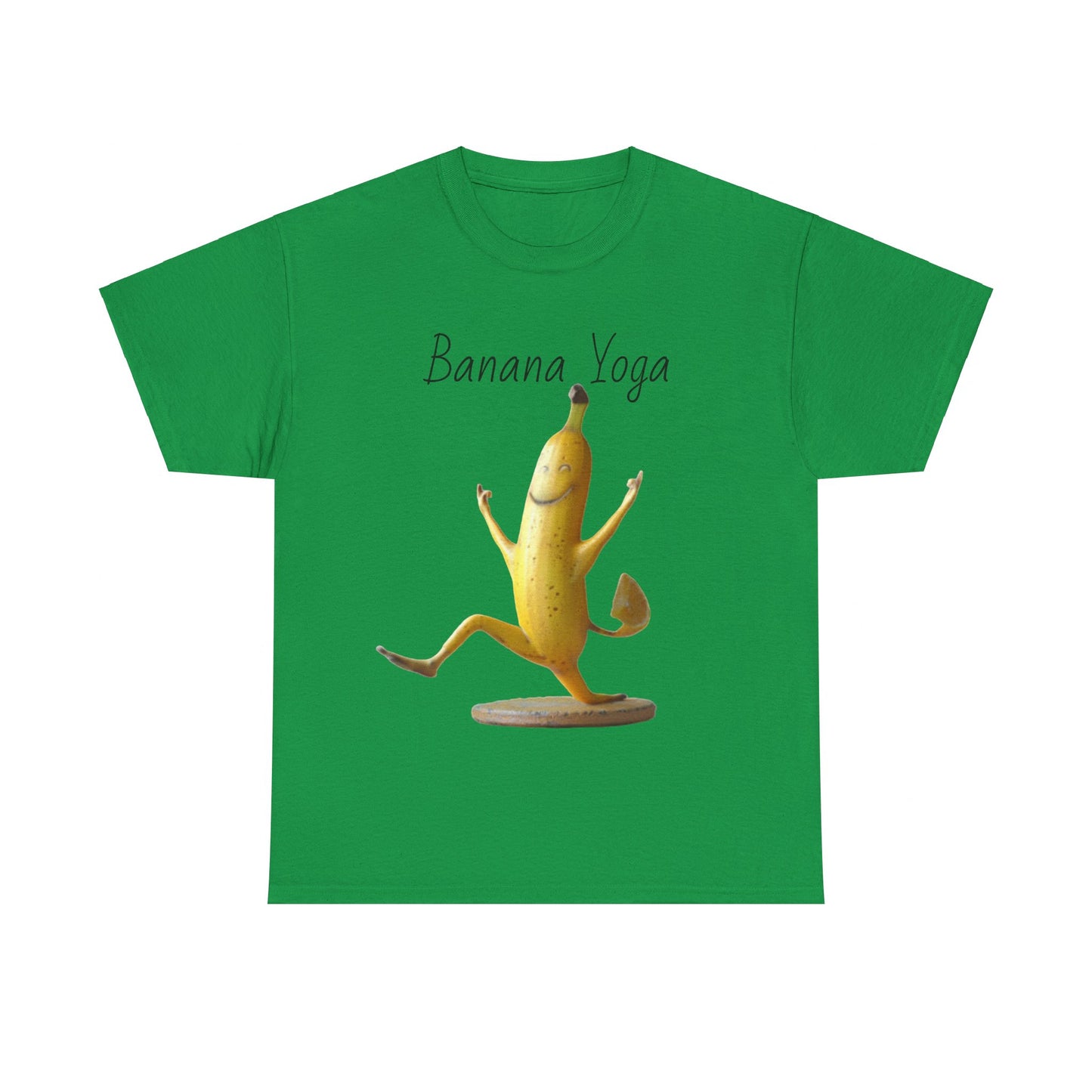 Banana Yoga2 Unisex Heavy Cotton Tee