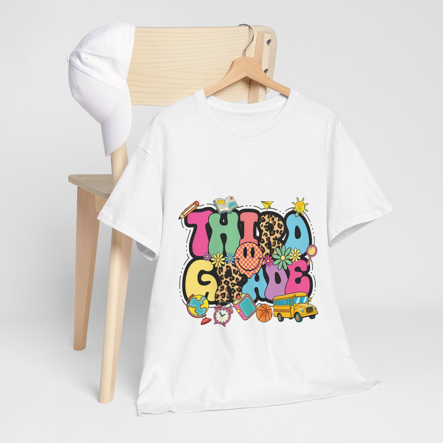 Third Grade Unisex Heavy Cotton Tee