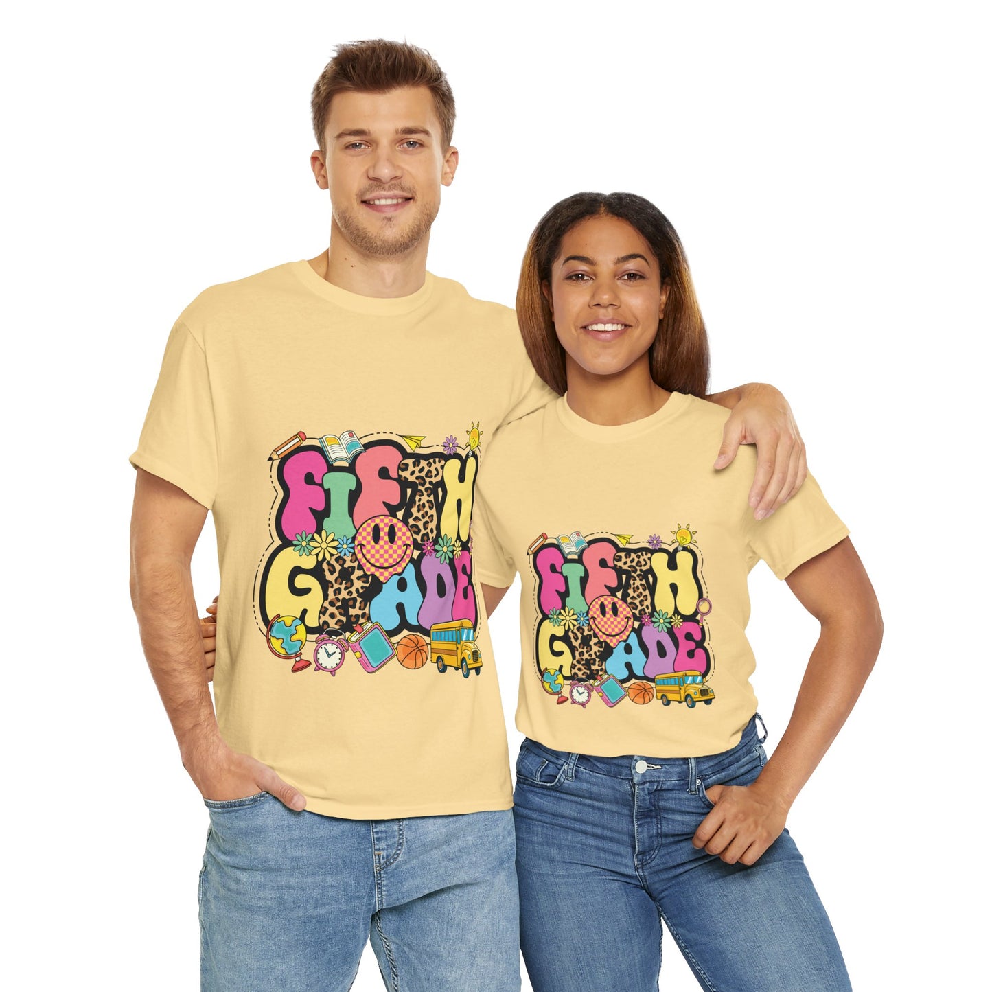 Fifth Grade Unisex Cotton Tee