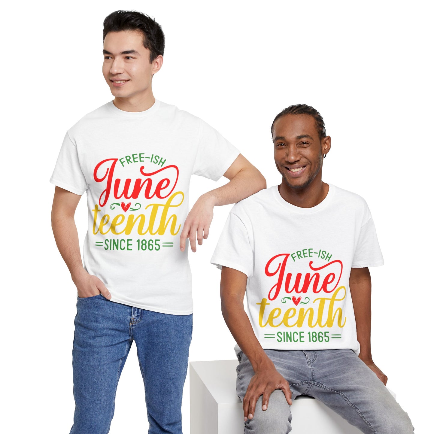 Juneteenth Free-ish Unisex Heavy Cotton Tee